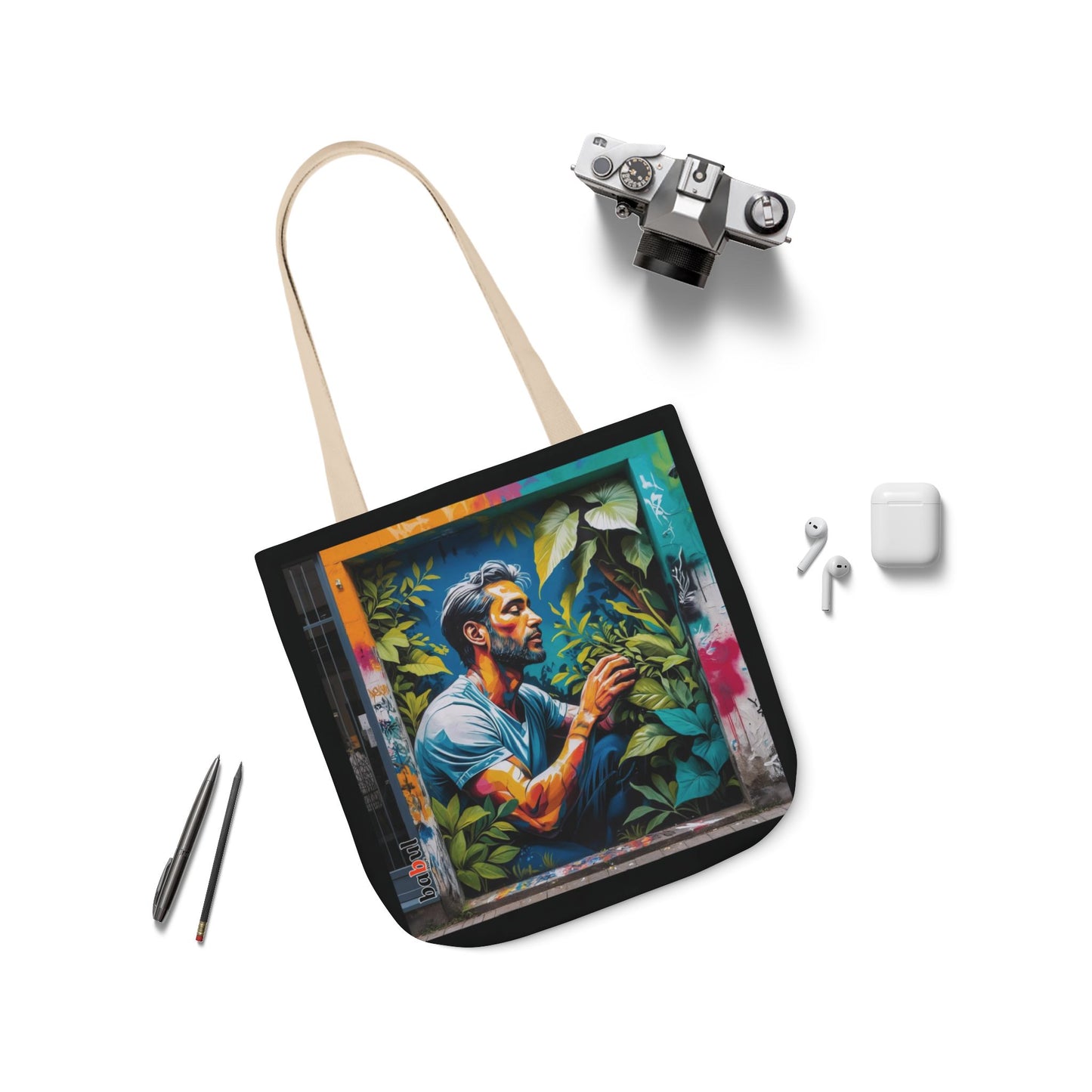 Artistic Surge - Eco-Friendly Canvas Tote Bag - LOVE OF NATURE