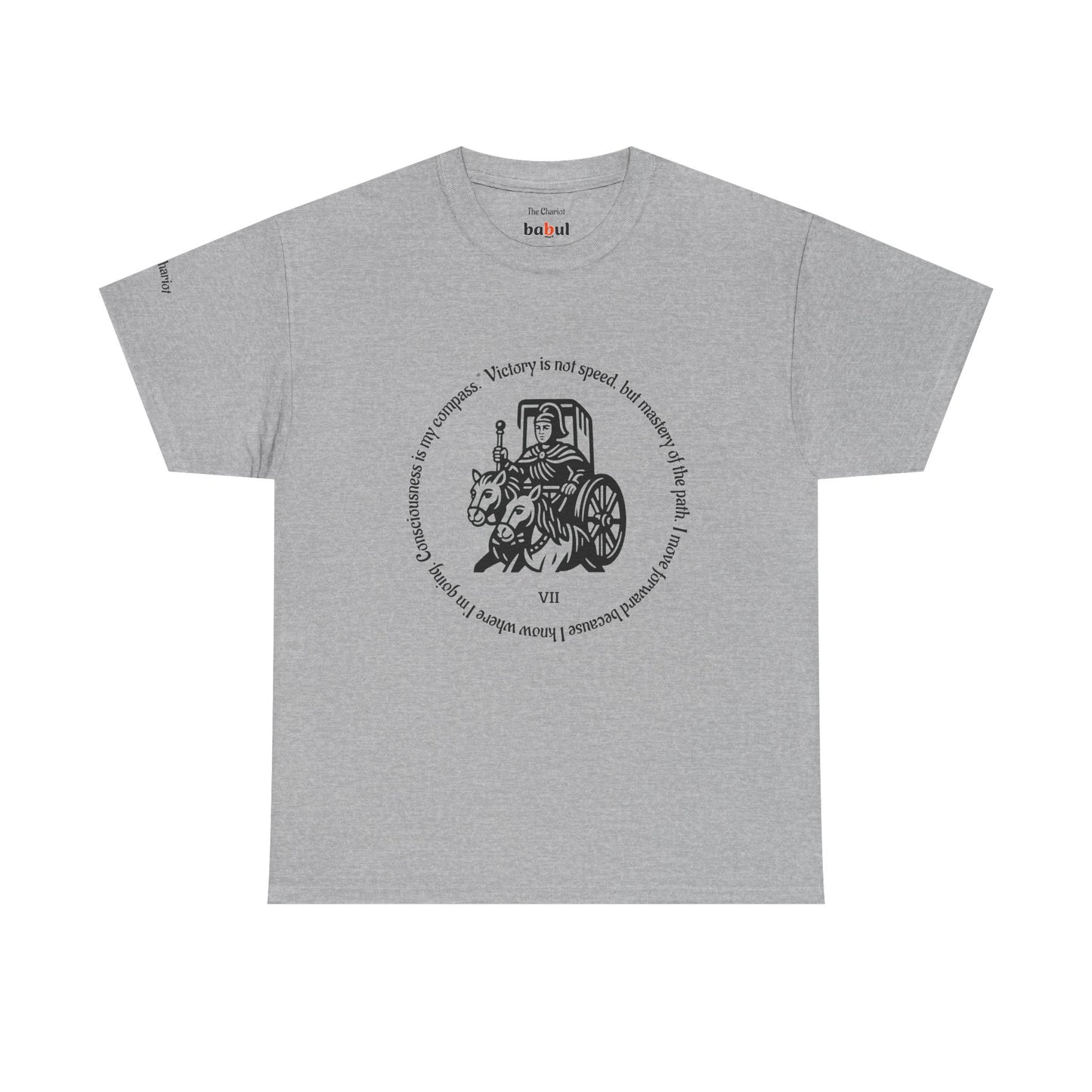The Chariot - ArcanaPop T-Shirt – Where Tarot Magic Meets Pop Art
