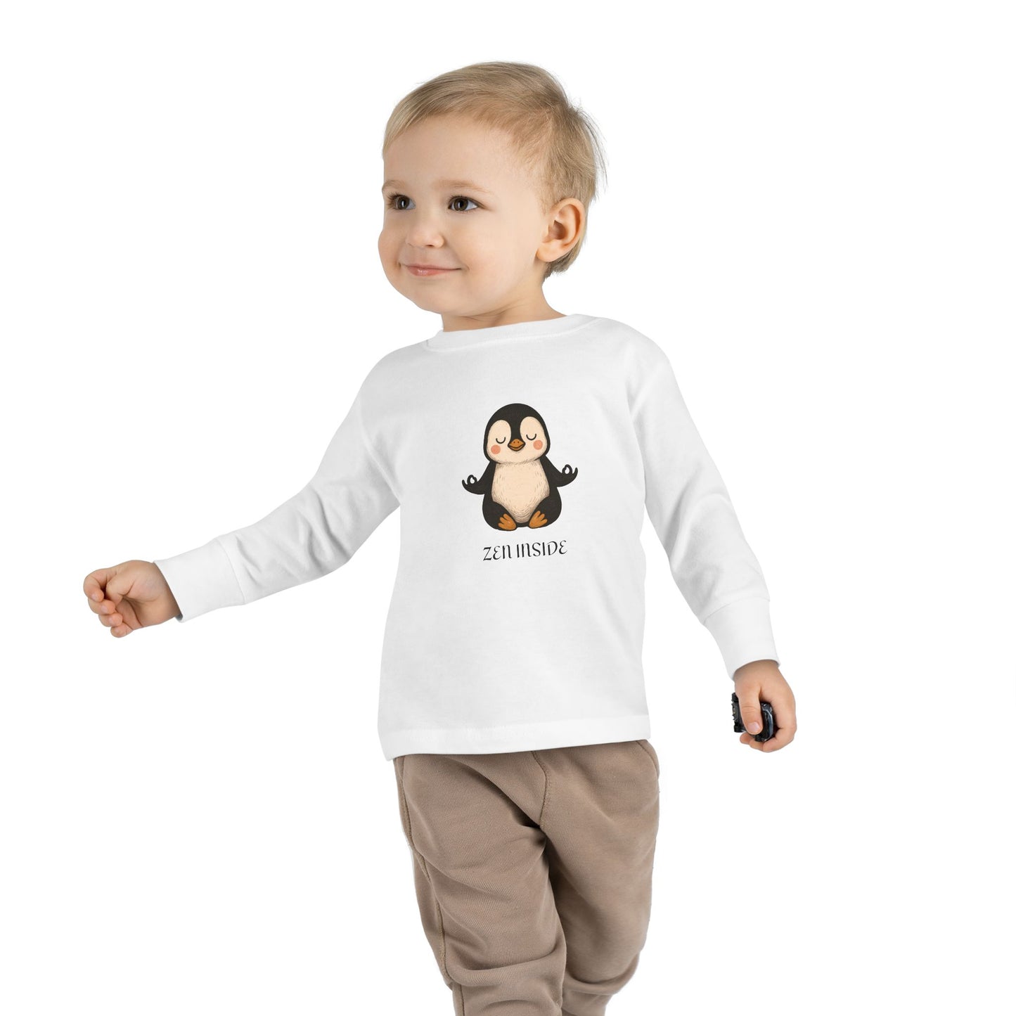 Zen Inside Long Sleeve Tee - PENGUIN