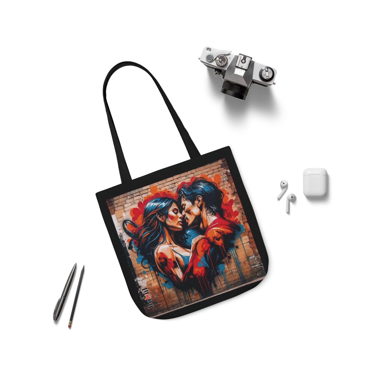 Artistic Surge - Eco-Friendly Canvas Tote Bag - LOVERS
