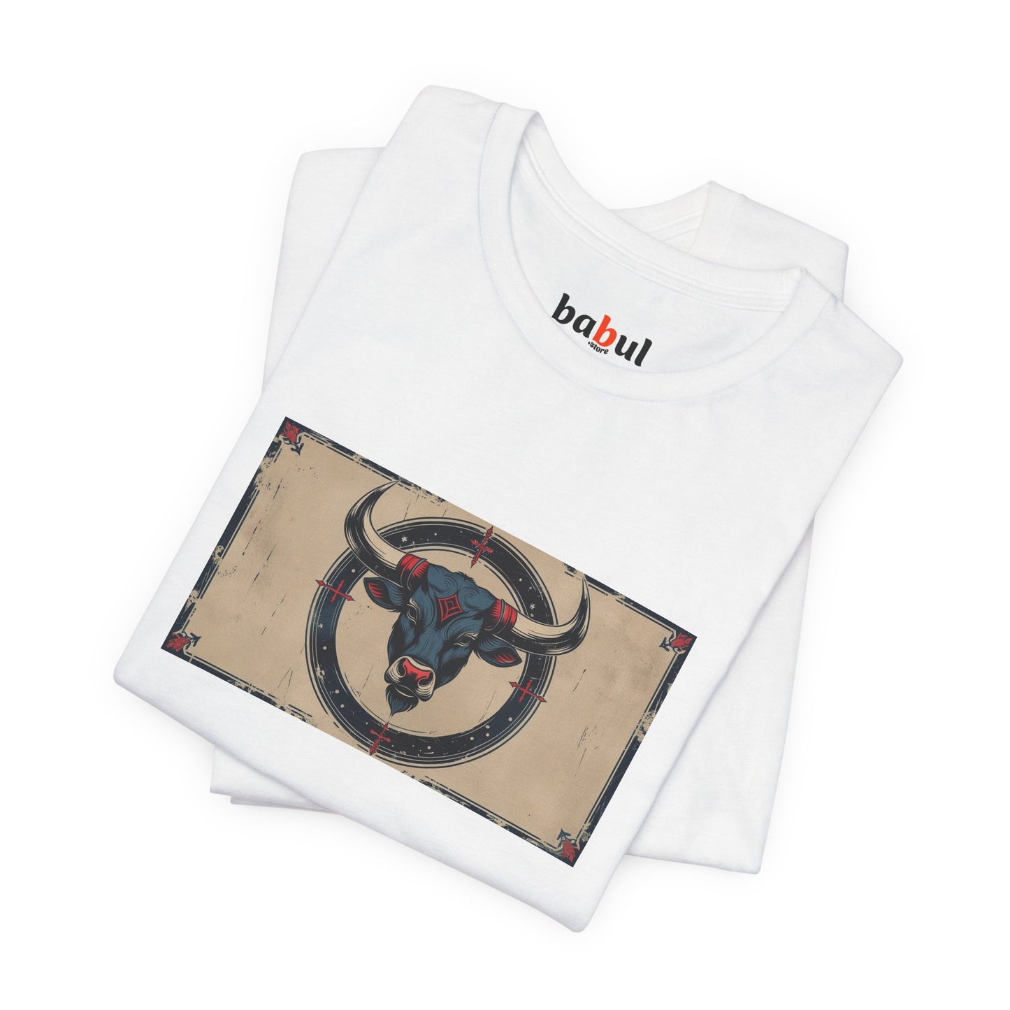 Taurus - Gothic Zodiac T-Shirt. Zodiac in the Shadows