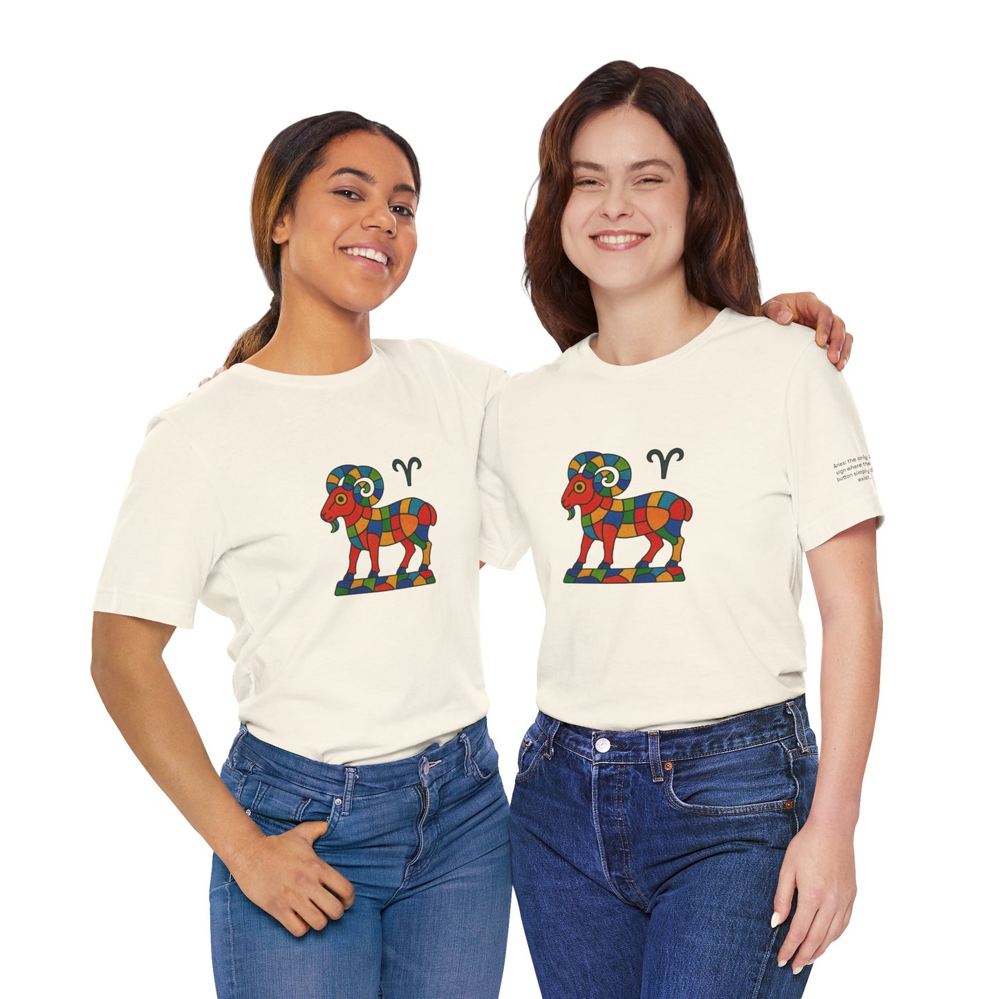 ARIES - T-shirt, The Zodiac Signs According to Saint Phalle