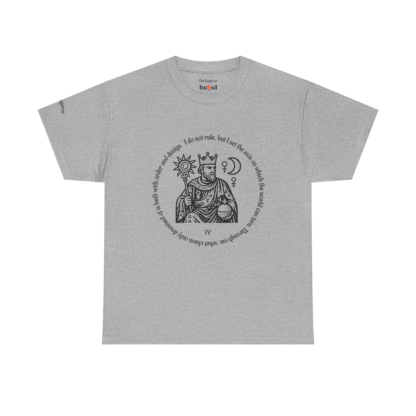 The Emperor - ArcanaPop T-Shirt – Where Tarot Magic Meets Pop Art