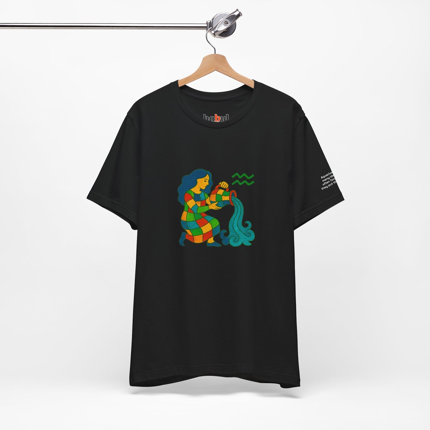 AQUARIUS - T-shirt, The Zodiac Signs According to Saint Phalle