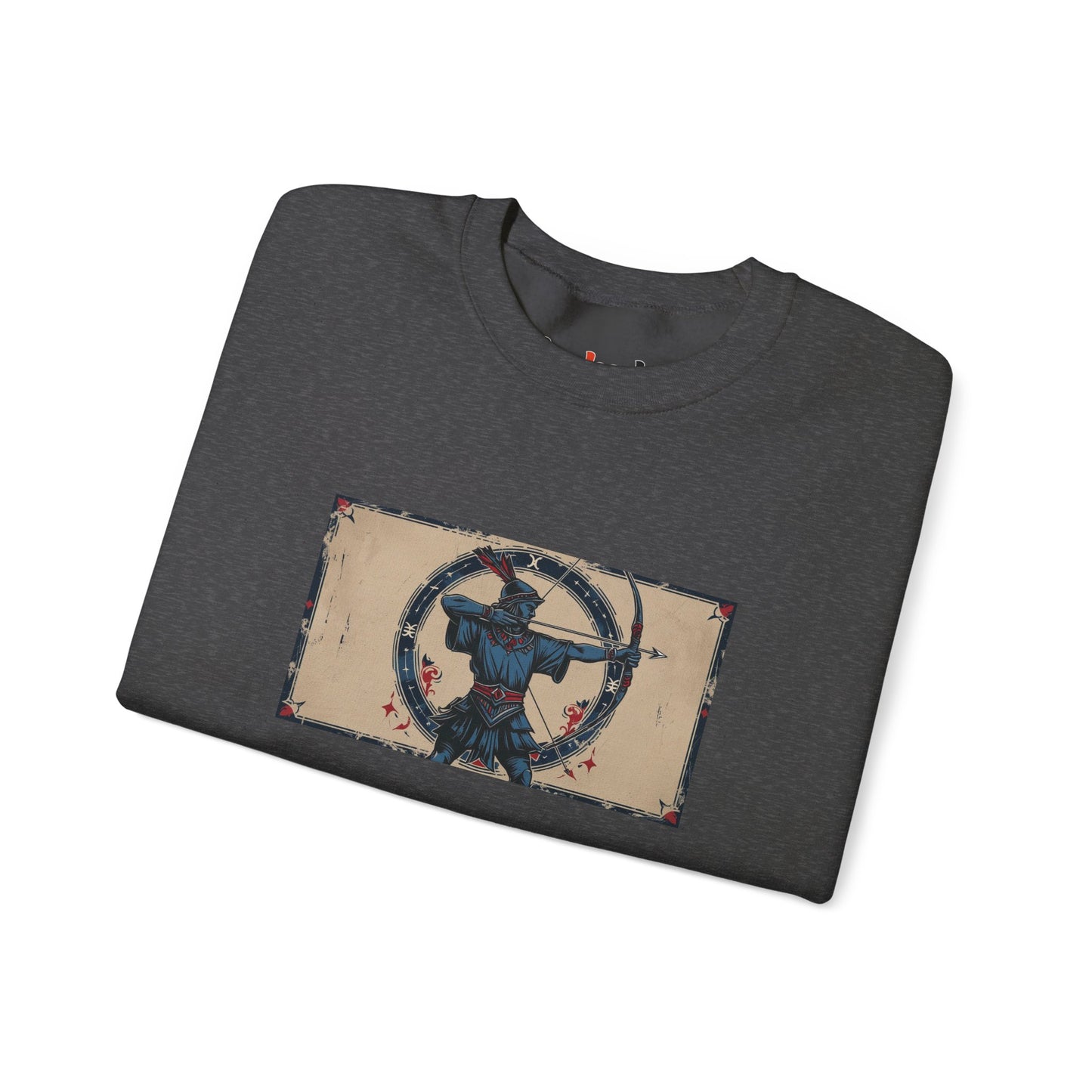 Sagittarius - Gothic Zodiac Blue Sweatshirt