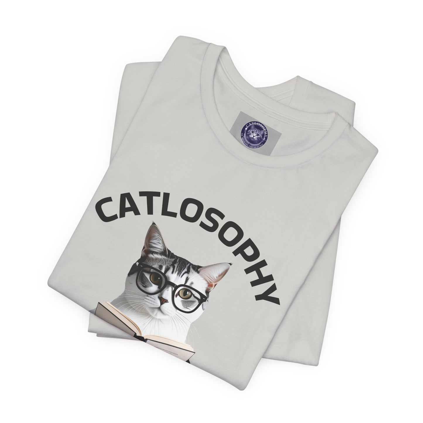 Catlosophy Unisex Jersey Short Sleeve Tee – "I am not ignoring you" Design