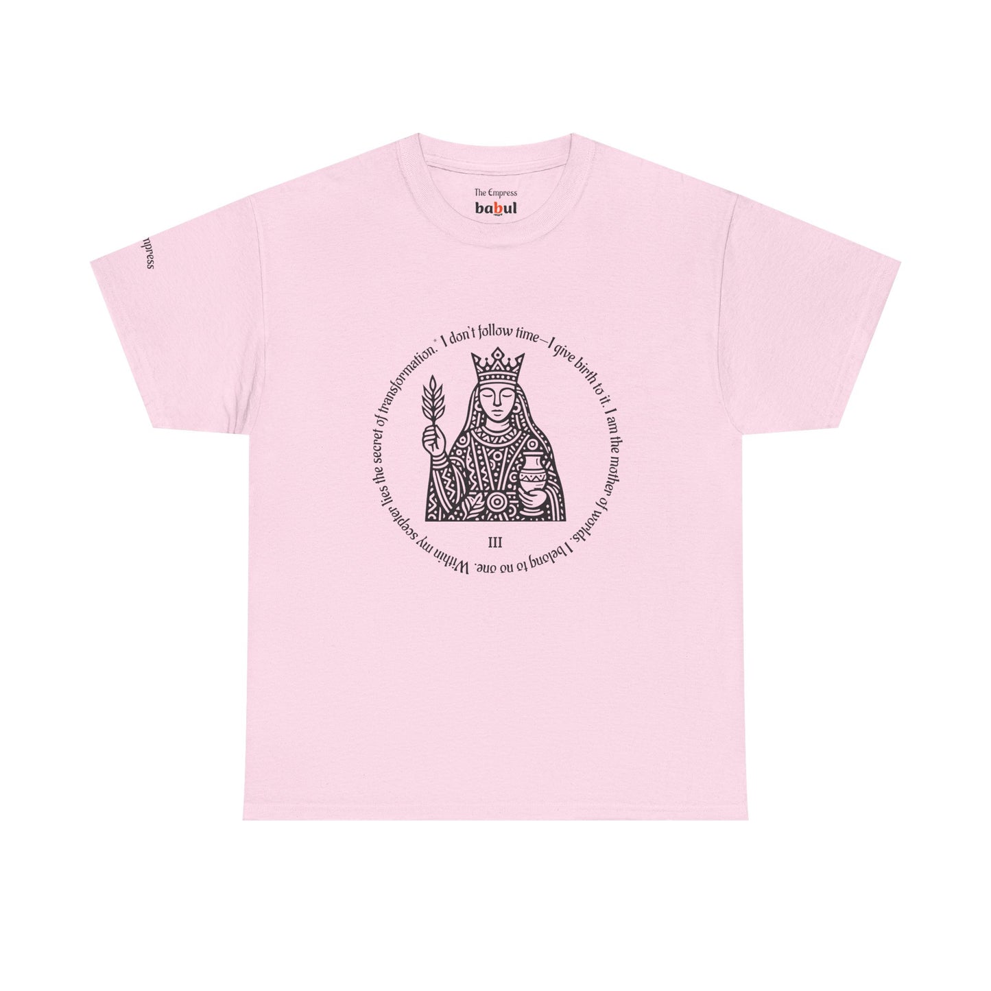 The Empress - ArcanaPop T-Shirt – Where Tarot Magic Meets Pop Art
