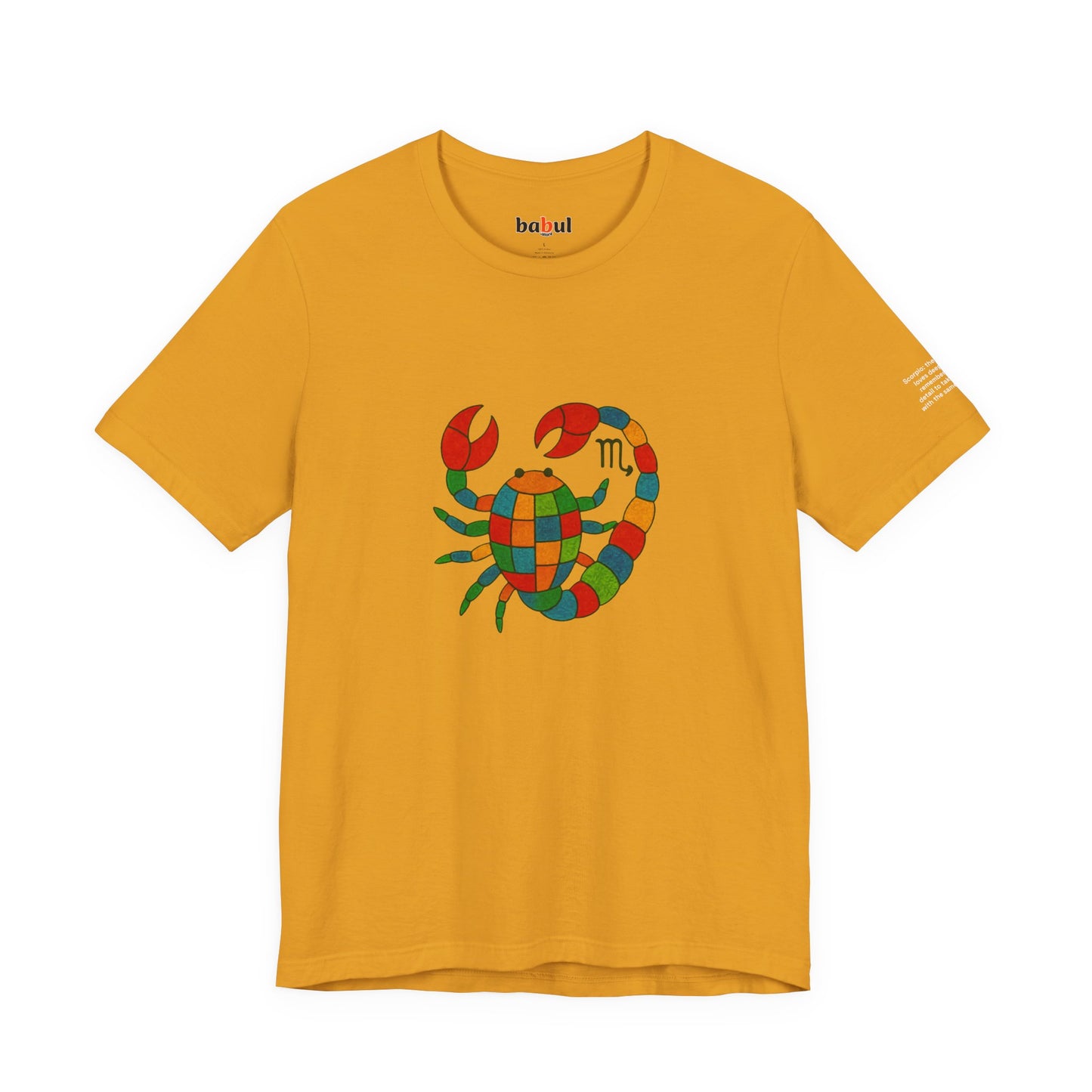 SCORPIO - T-shirt, The Zodiac Signs According to Saint Phalle