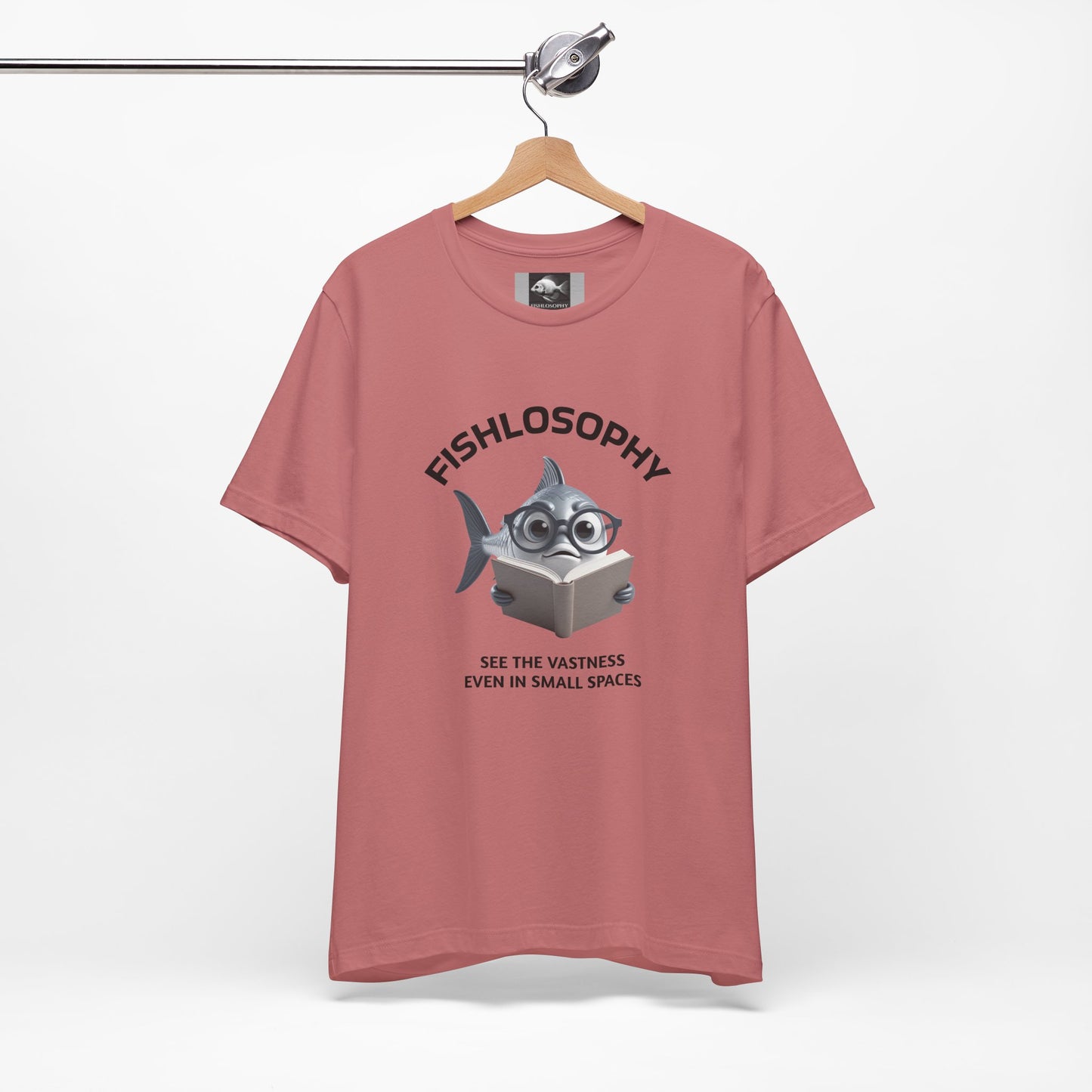 Fishlosophy Unisex Jersey Short Sleeve Tee – See the vastness even in small spaces