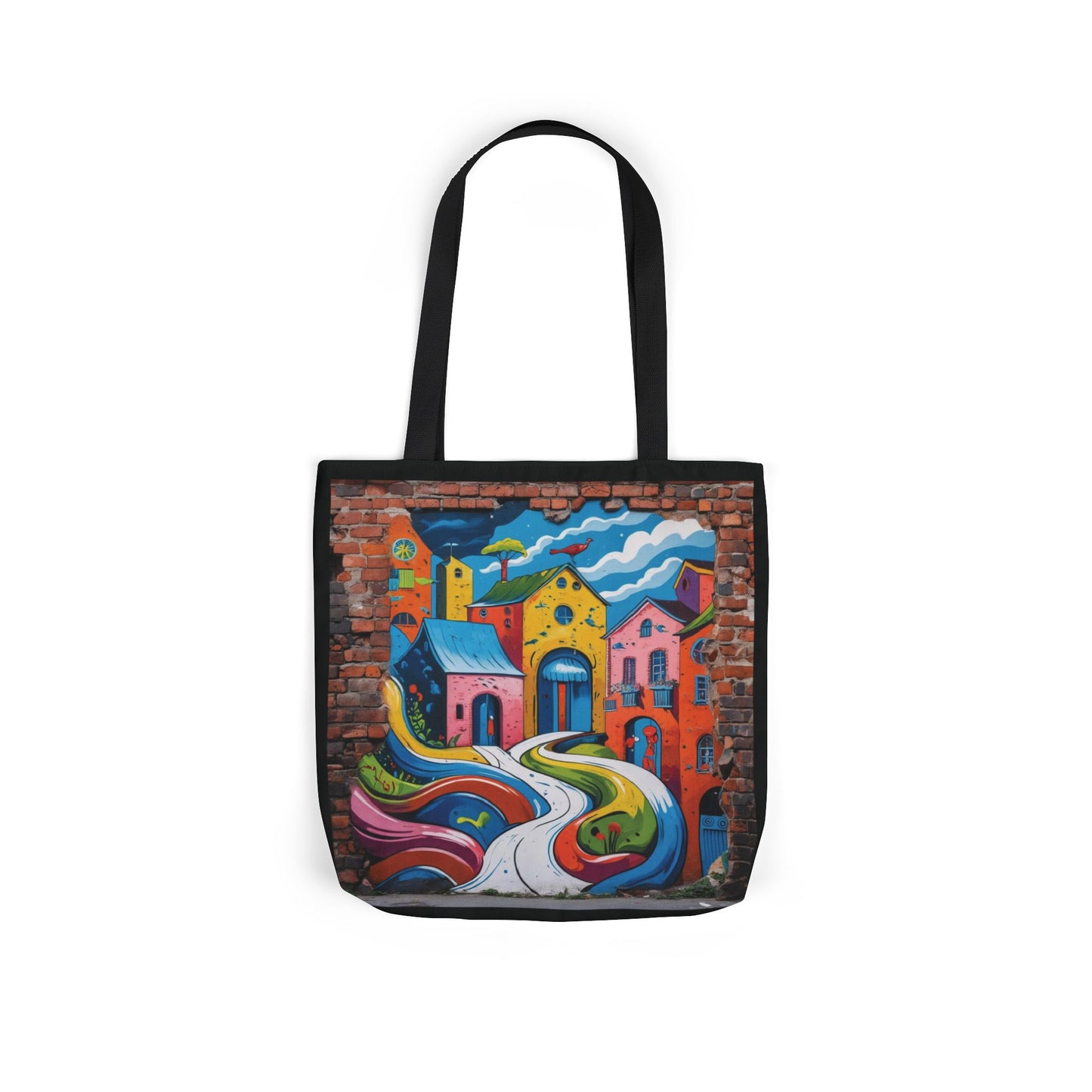 Artistic Surge - Eco-Friendly Canvas Tote Bag - HOUSES