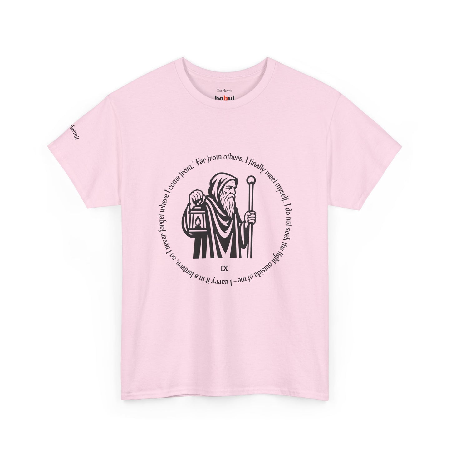 The Hermit - ArcanaPop T-Shirt – Where Tarot Magic Meets Pop Art