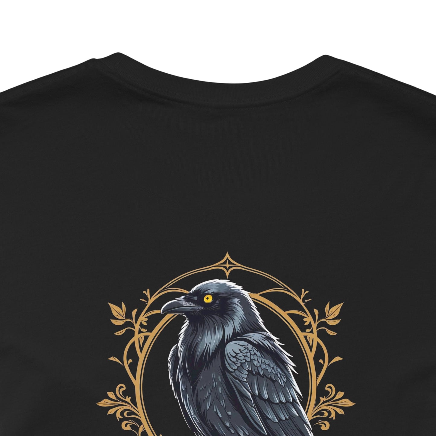 Crow – The Shape-Shifter - Magic Animals T-Shirt Black Only (graphic on the back)