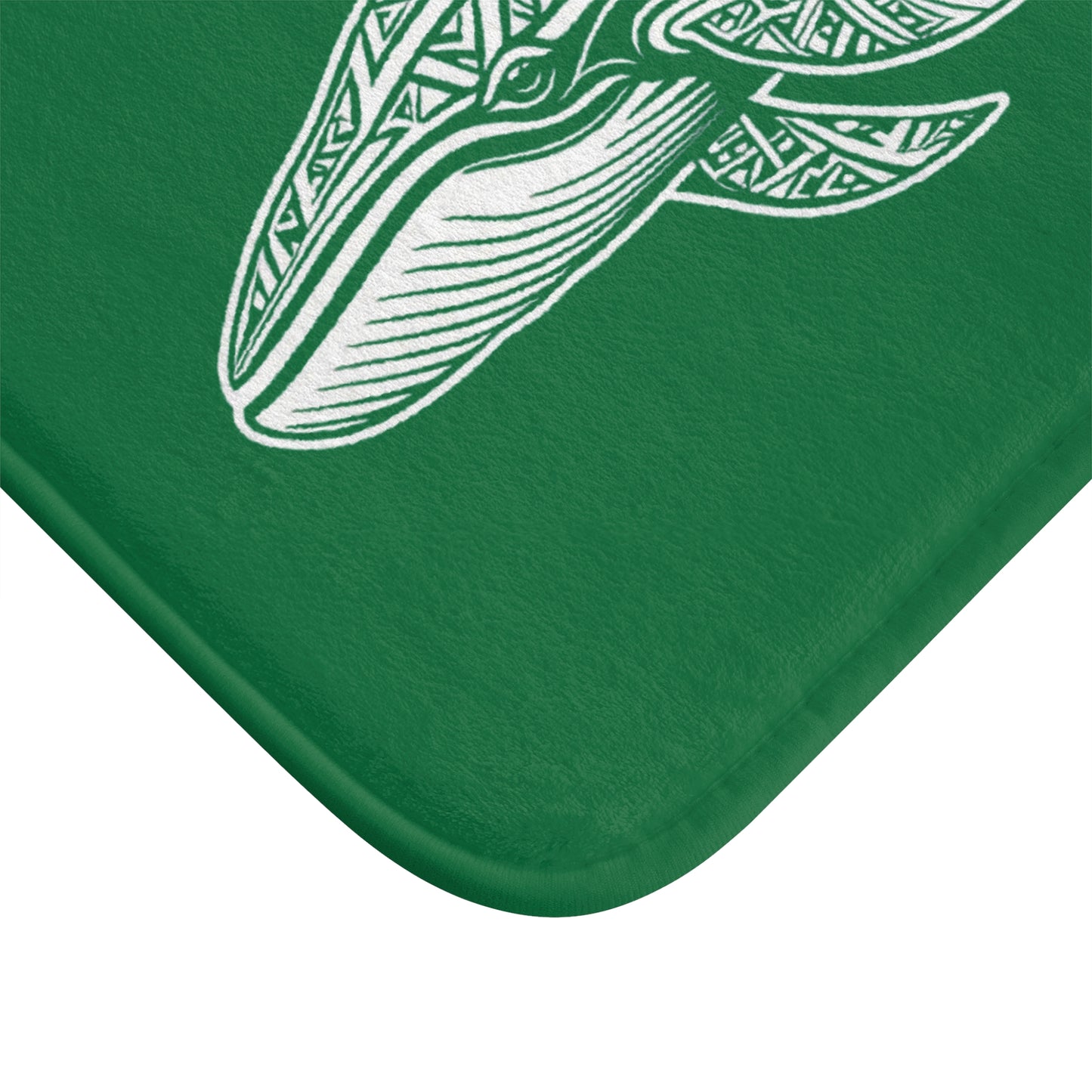 Tribal Bath Mat. Ocean Energy, Tribal Style