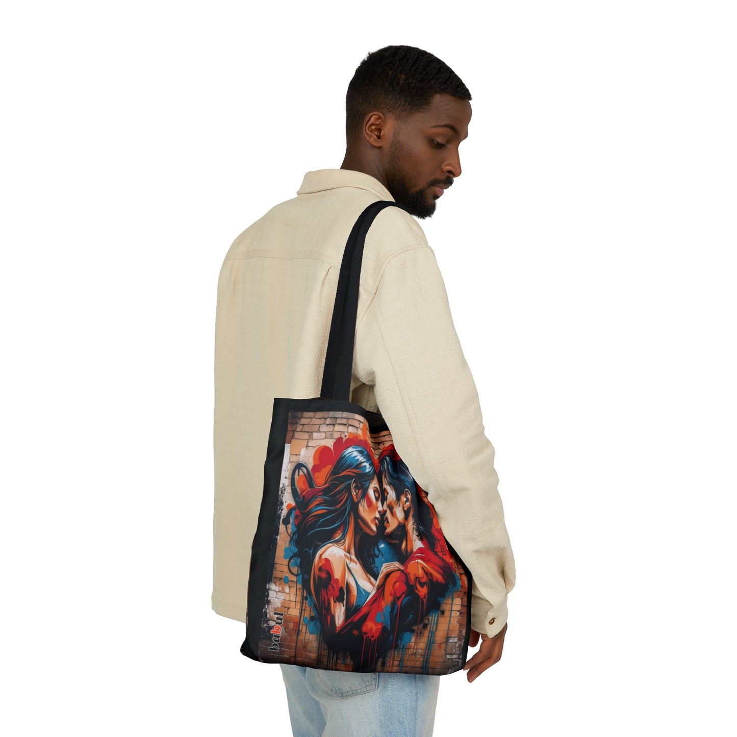 Artistic Surge - Eco-Friendly Canvas Tote Bag - LOVERS