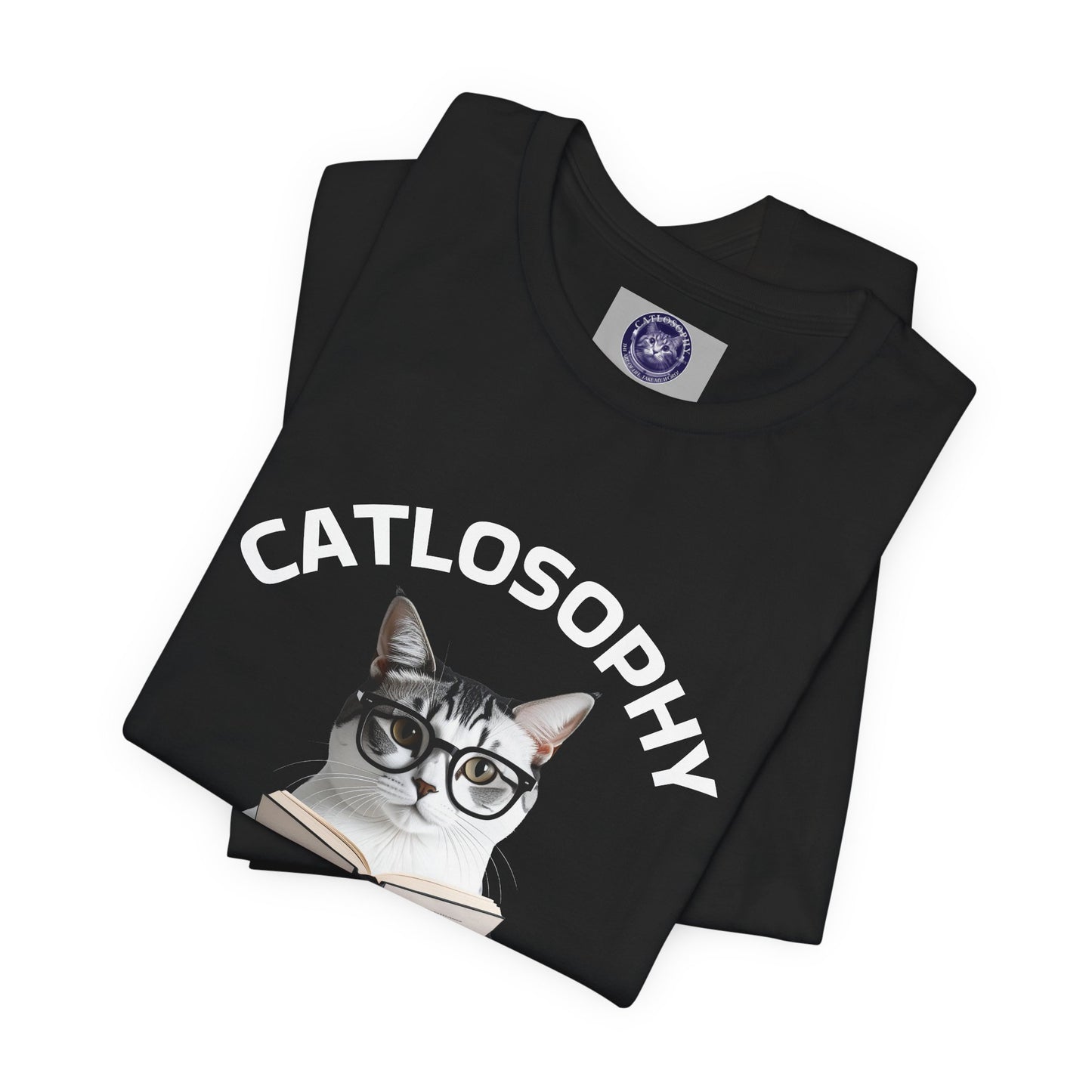 Catlosophy Unisex Jersey Short Sleeve Tee – "Let the dog bark" Design