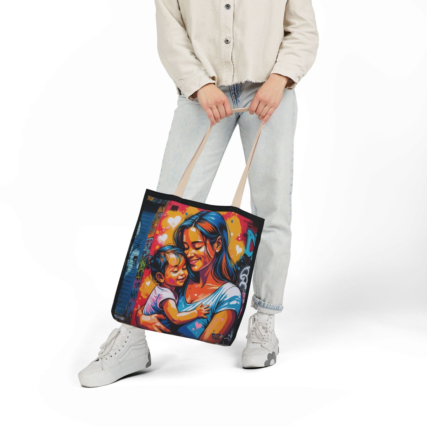 Artistic Surge - Eco-Friendly Canvas Tote Bag - HUG