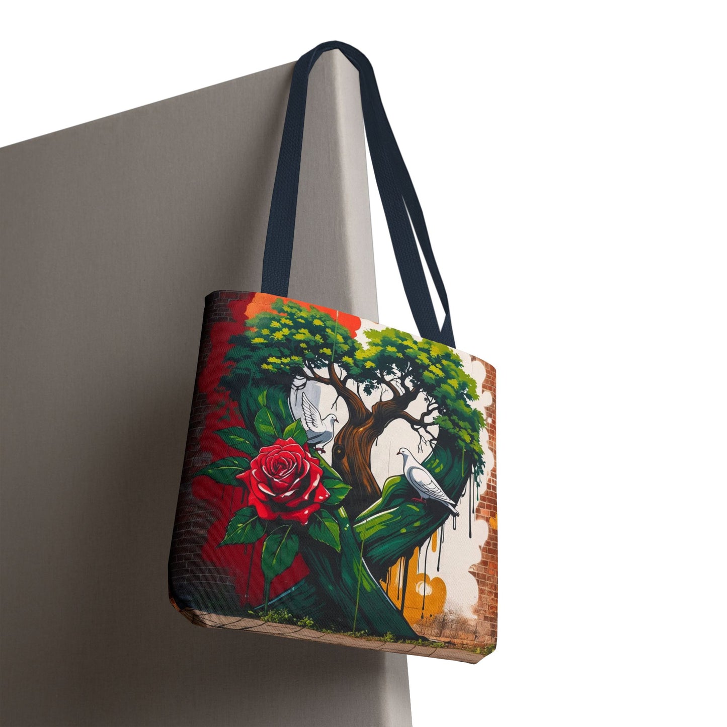 Artistic Surge - Eco-Friendly Canvas Tote Bag - ROSE