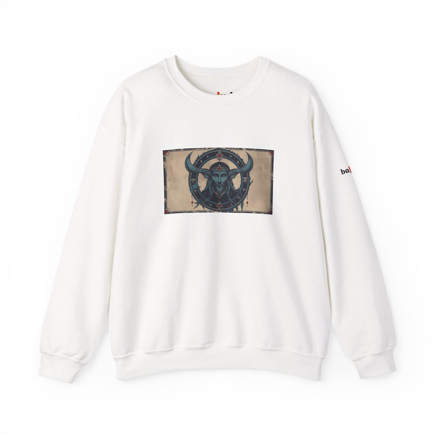 Capricorn - Gothic Zodiac Blue Sweatshirt