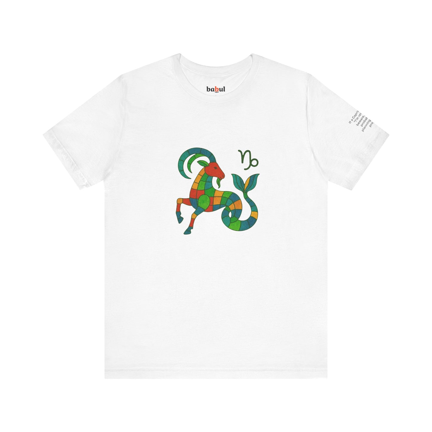 CAPRICORN - T-shirt, The Zodiac Signs According to Saint Phalle