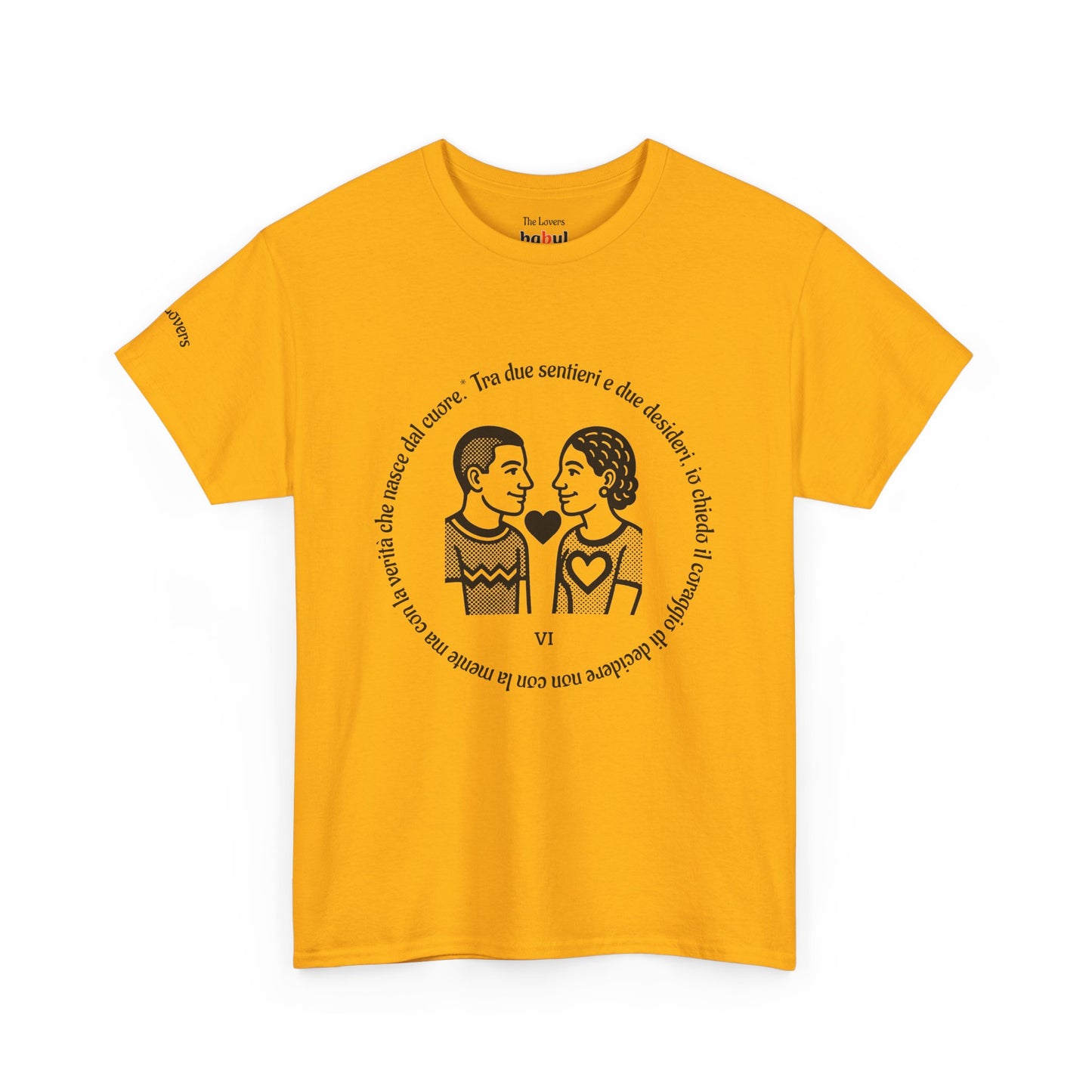 The Lovers - ArcanaPop T-Shirt – Where Tarot Magic Meets Pop Art