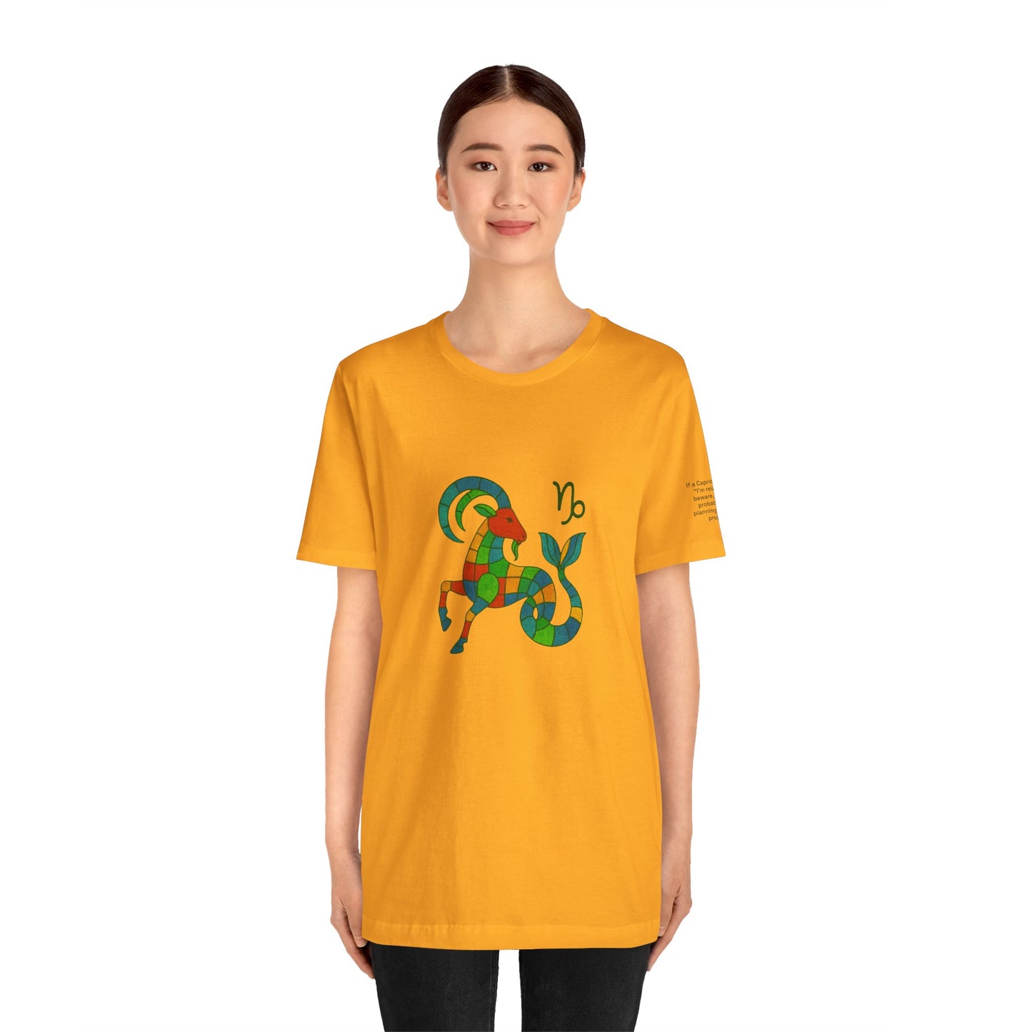 CAPRICORN - T-shirt, The Zodiac Signs According to Saint Phalle