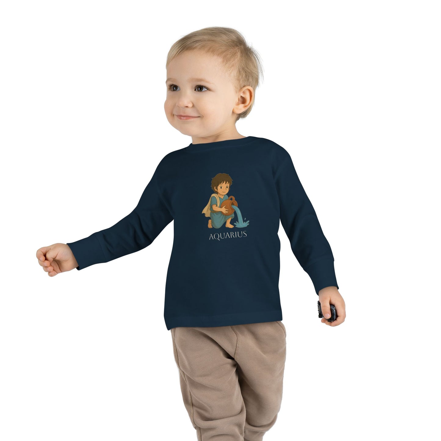 Zodiac Dreams Long Sleeve Tee - Aquarius
