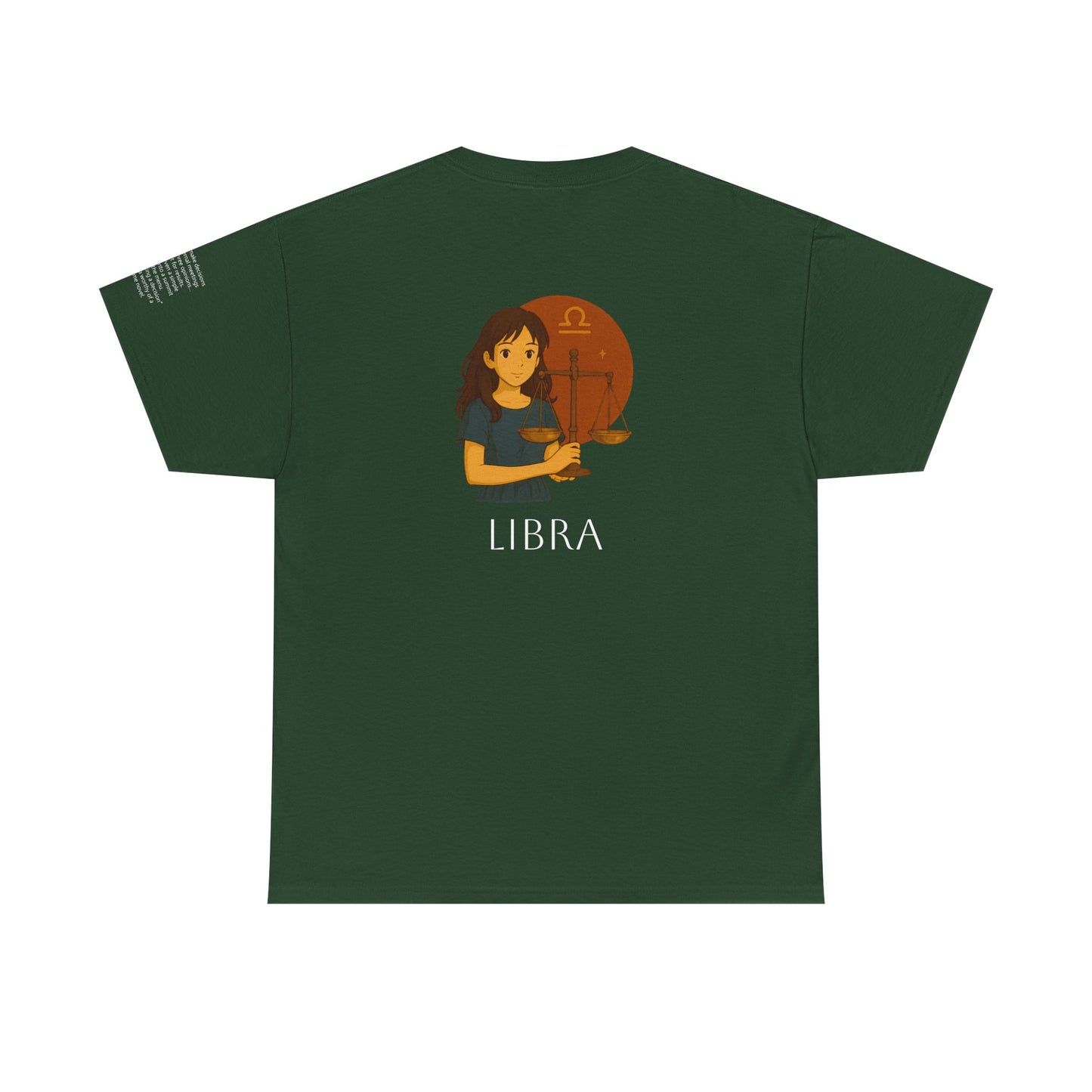 LIBRA - Dreamy Zodiac T-Shirts – The Magic of the Stars in Ghibli Style