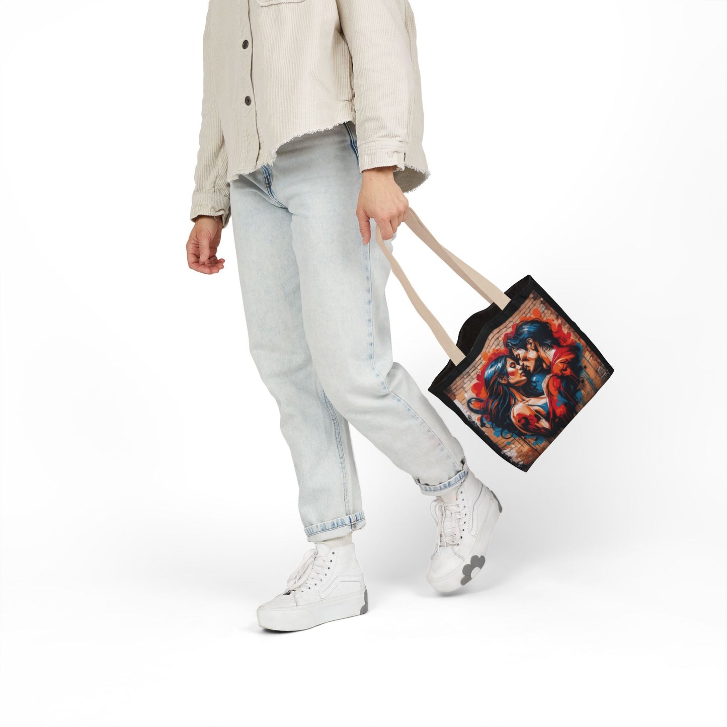 Artistic Surge - Eco-Friendly Canvas Tote Bag - LOVERS