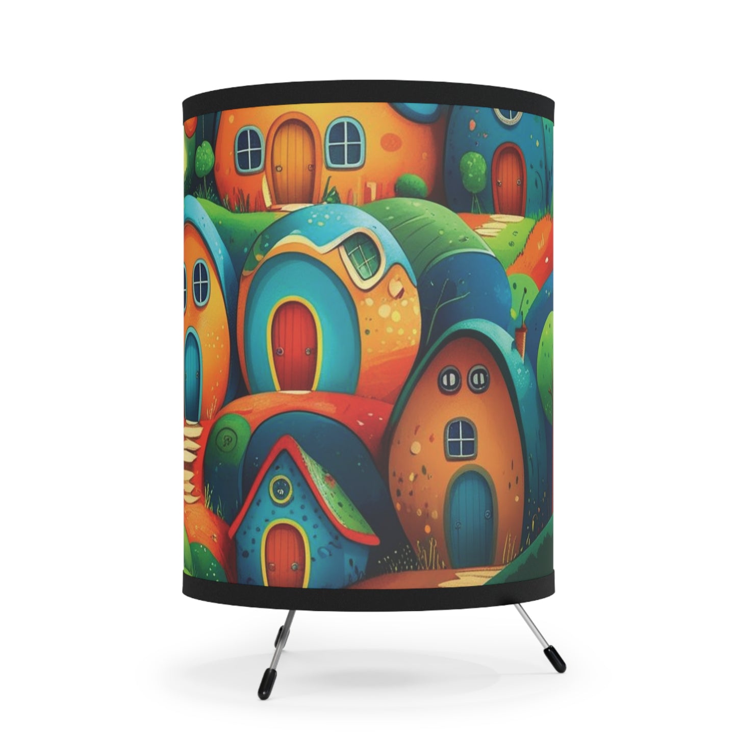 ENCHANTED LIGHTS. Dream Worlds in Your Room. Calming Tripod Lamp. Village