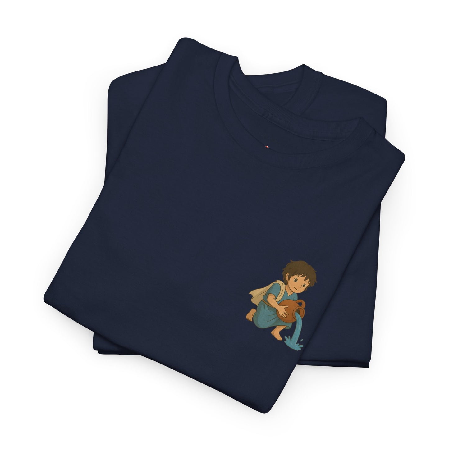 AQUARIUS - Dreamy Zodiac T-Shirts – The Magic of the Stars in Ghibli Style