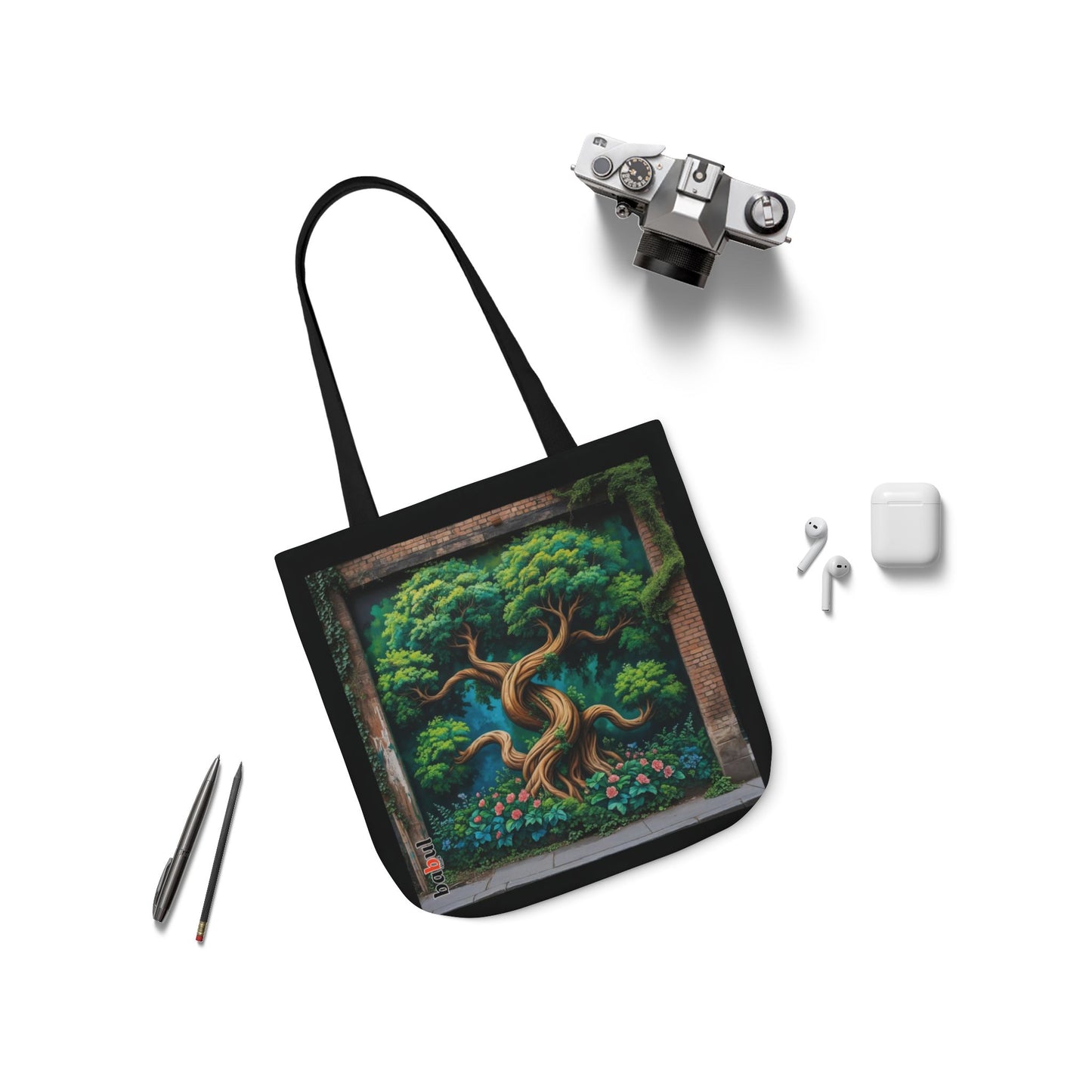 Artistic Surge - Eco-Friendly Canvas Tote Bag - TREE