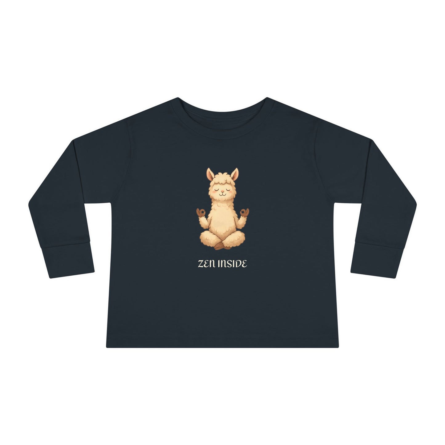 Zen Inside Long Sleeve Tee - ALPACA