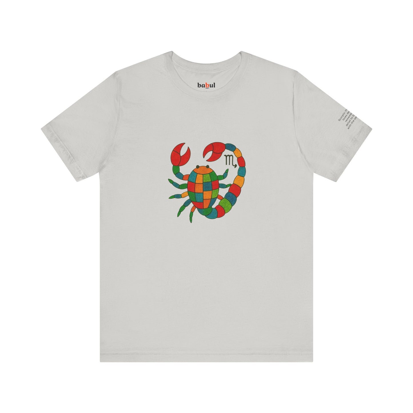 SCORPIO - T-shirt, The Zodiac Signs According to Saint Phalle