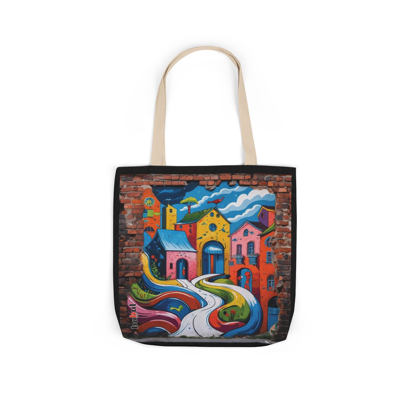 Artistic Surge - Eco-Friendly Canvas Tote Bag - HOUSES
