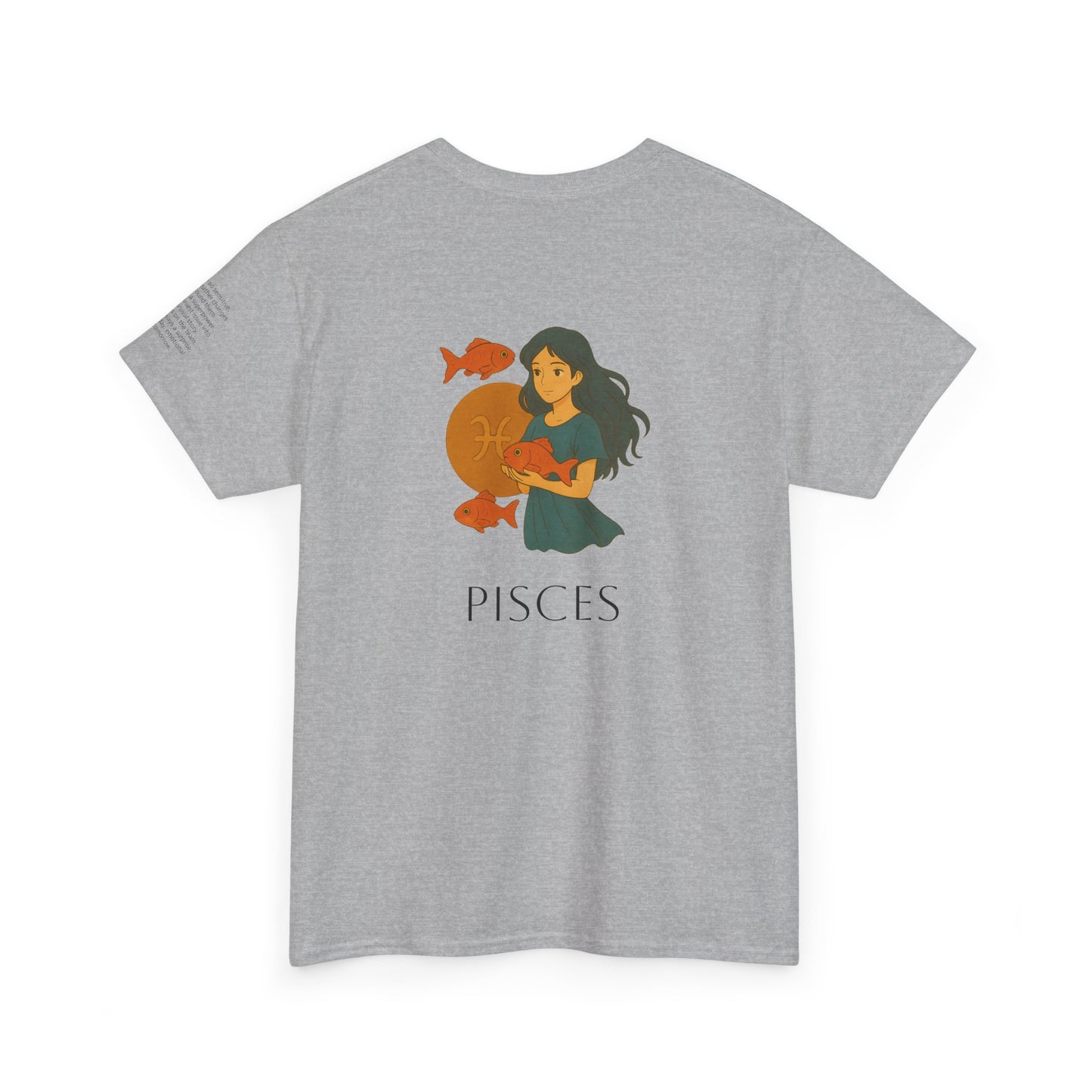 PISCES - Dreamy Zodiac T-Shirts – The Magic of the Stars in Ghibli Style