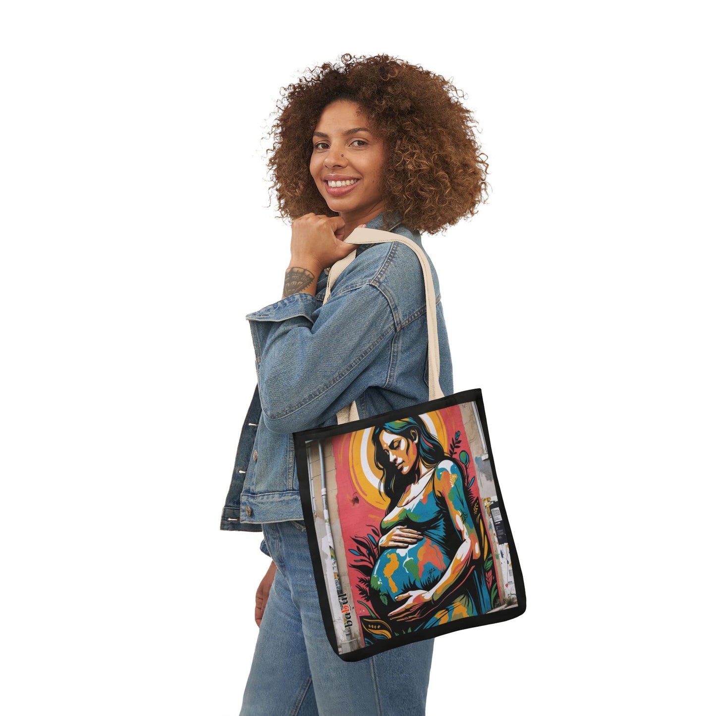 Artistic Surge - Eco-Friendly Canvas Tote Bag - MATERNITY