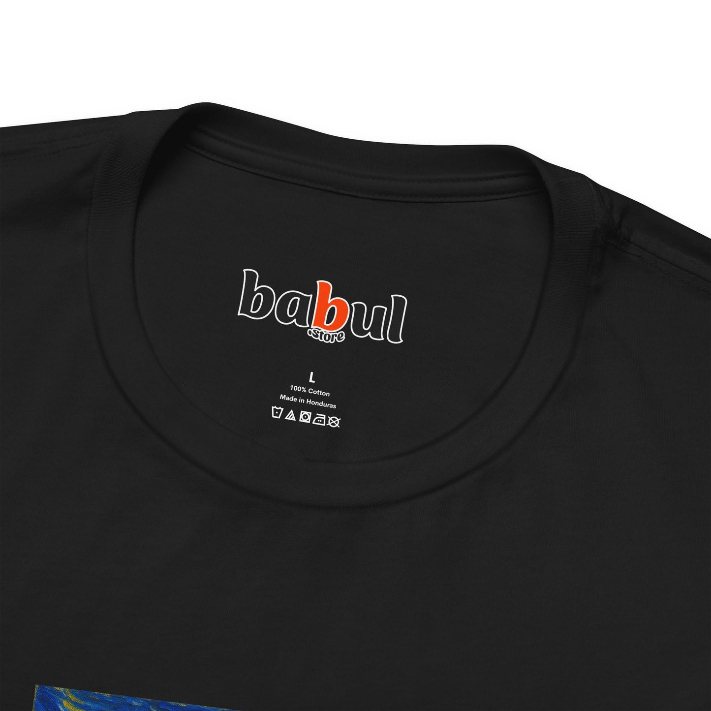 DOGART Unisex Jersey Dog T-Shirt - VAN GOGH - Iconic Painting Reimagined with Dogs