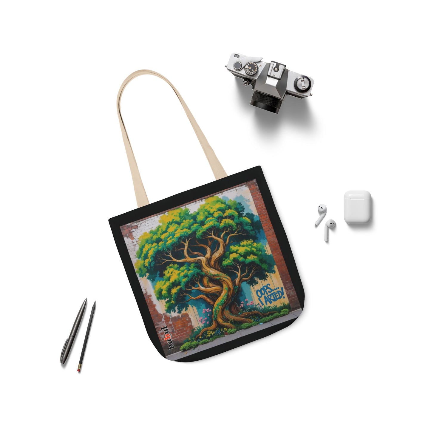 Artistic Surge - Eco-Friendly Canvas Tote Bag - OOPS TREE