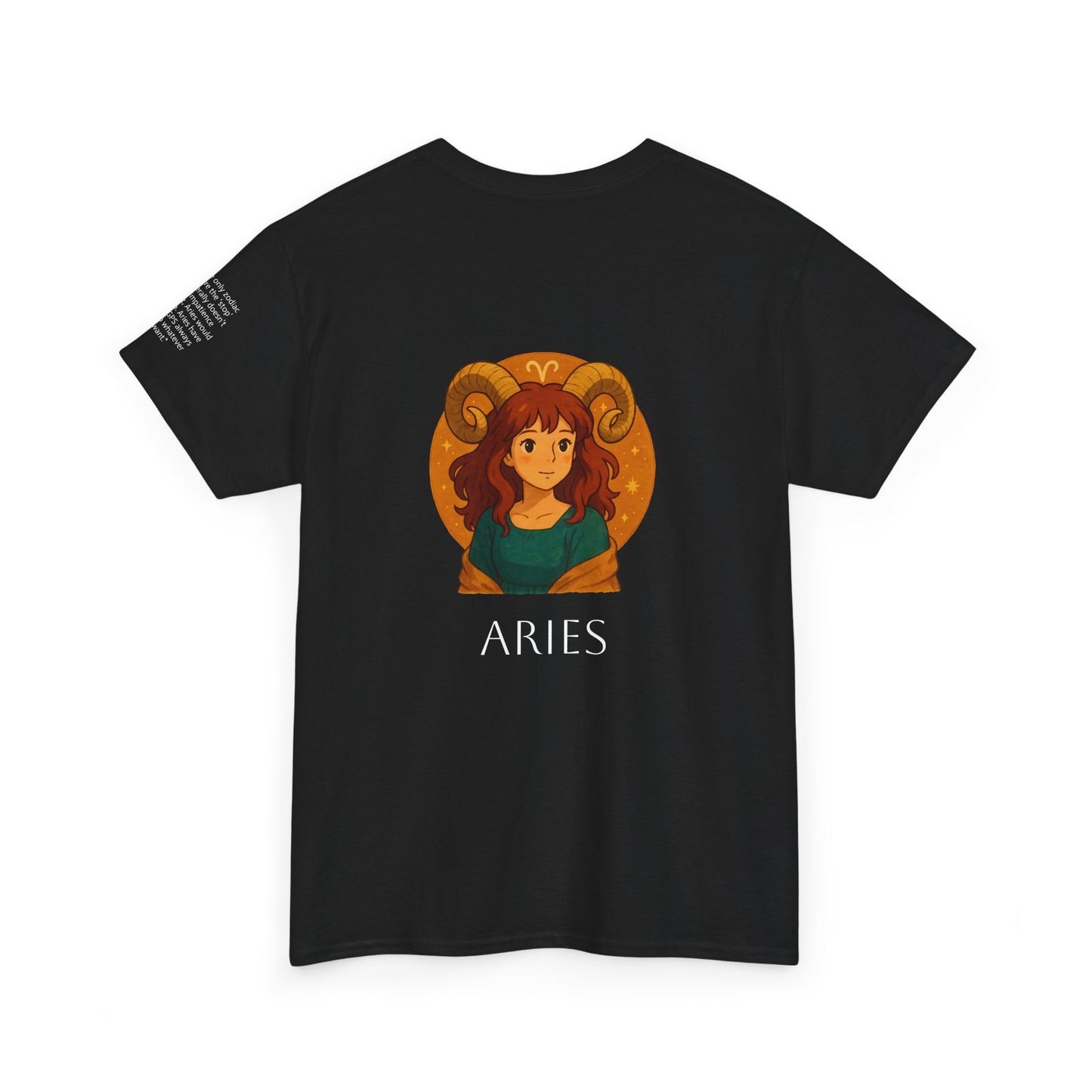 Aries - Dreamy Zodiac T-Shirts – The Magic of the Stars in Ghibli Style