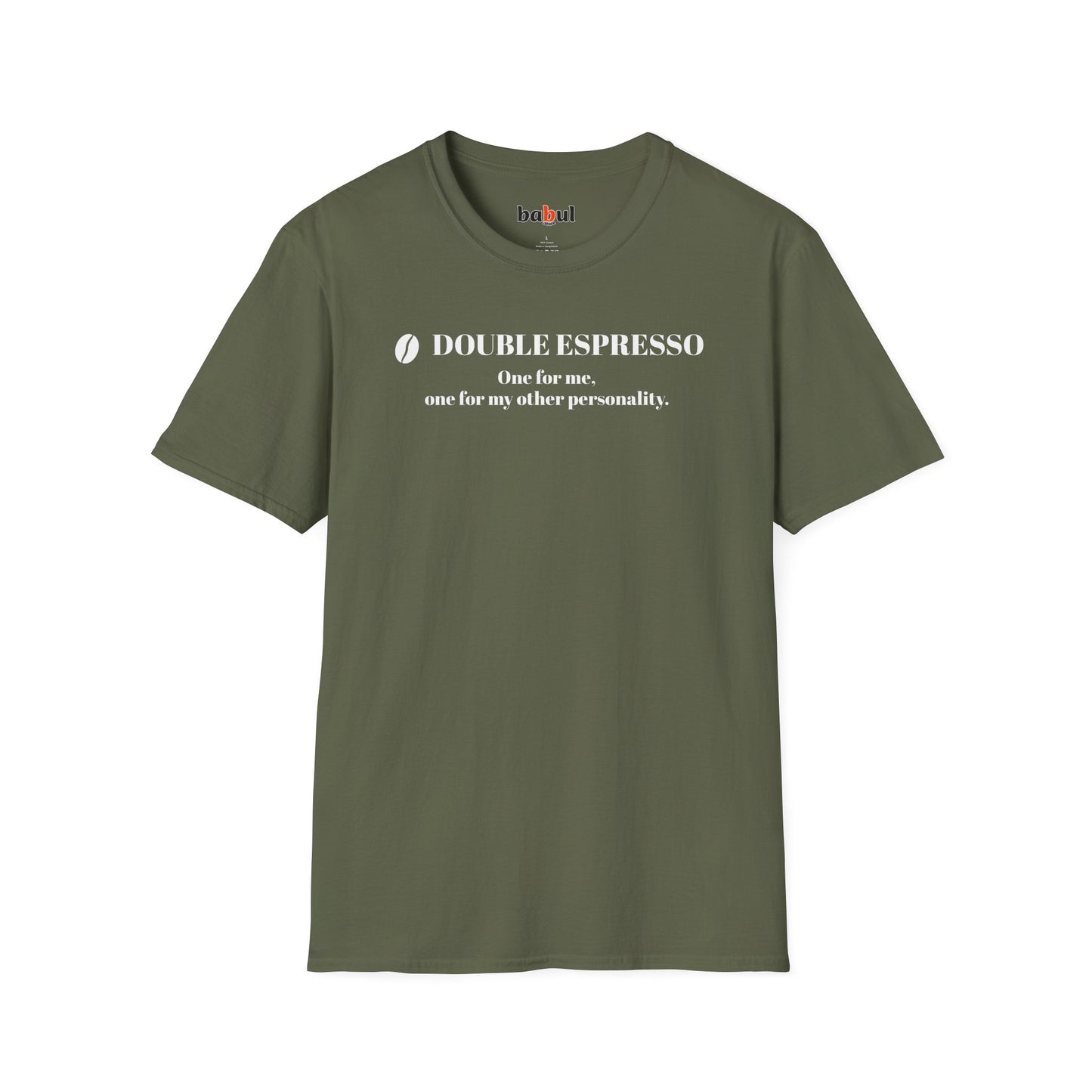 CoffeeTherapy T-Shirt – Irony Is the Best Cure (Right After Coffee)