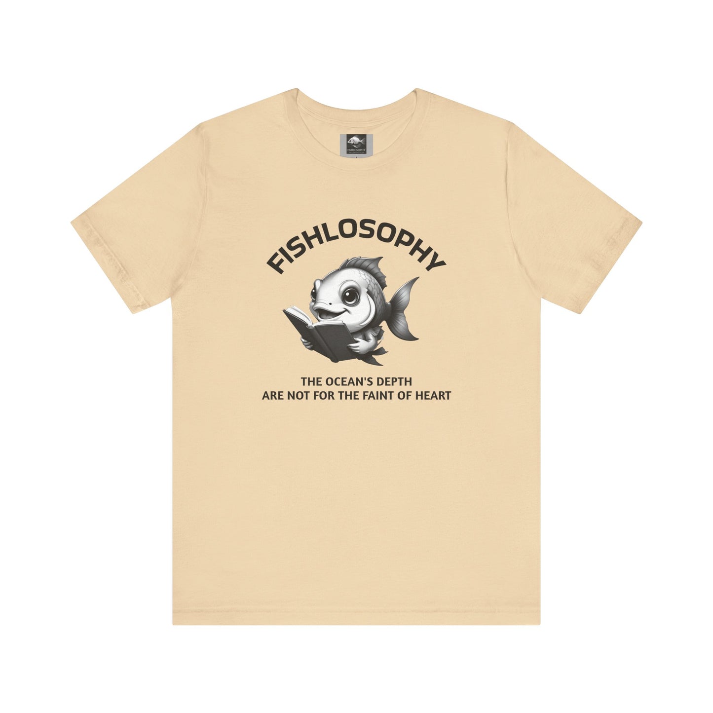 Fishlosophy Unisex Jersey Short Sleeve Tee – The Ocean' depth is not for the faint of heart