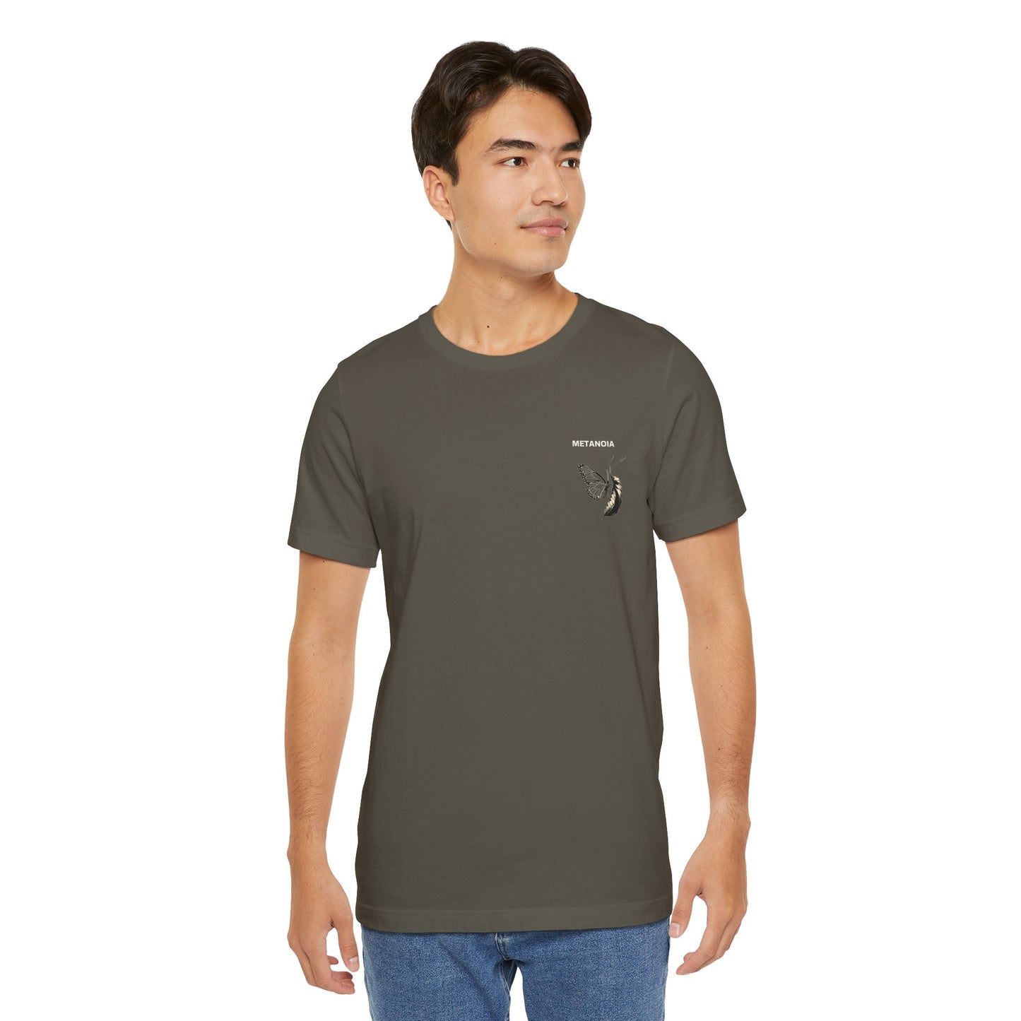 METANOIA T-Shirt – From Silence to Flight (Reverse)