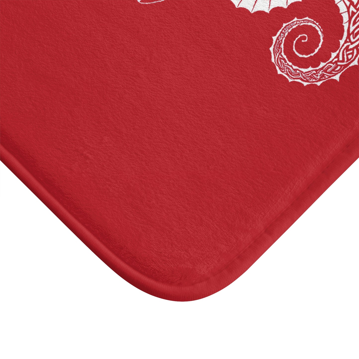 Tribal Bath Mat. Ocean Energy, Tribal Style