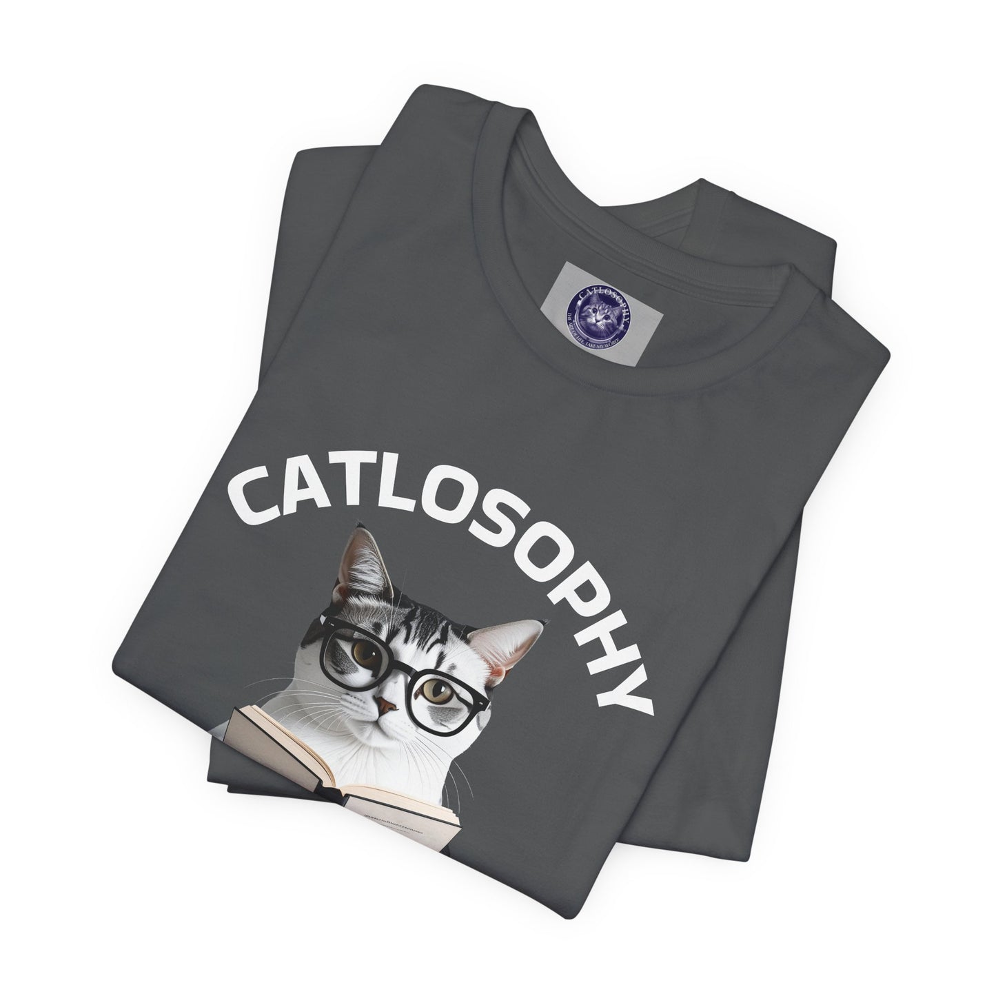 Catlosophy Unisex Jersey Short Sleeve Tee – "I am not ignoring you" Design