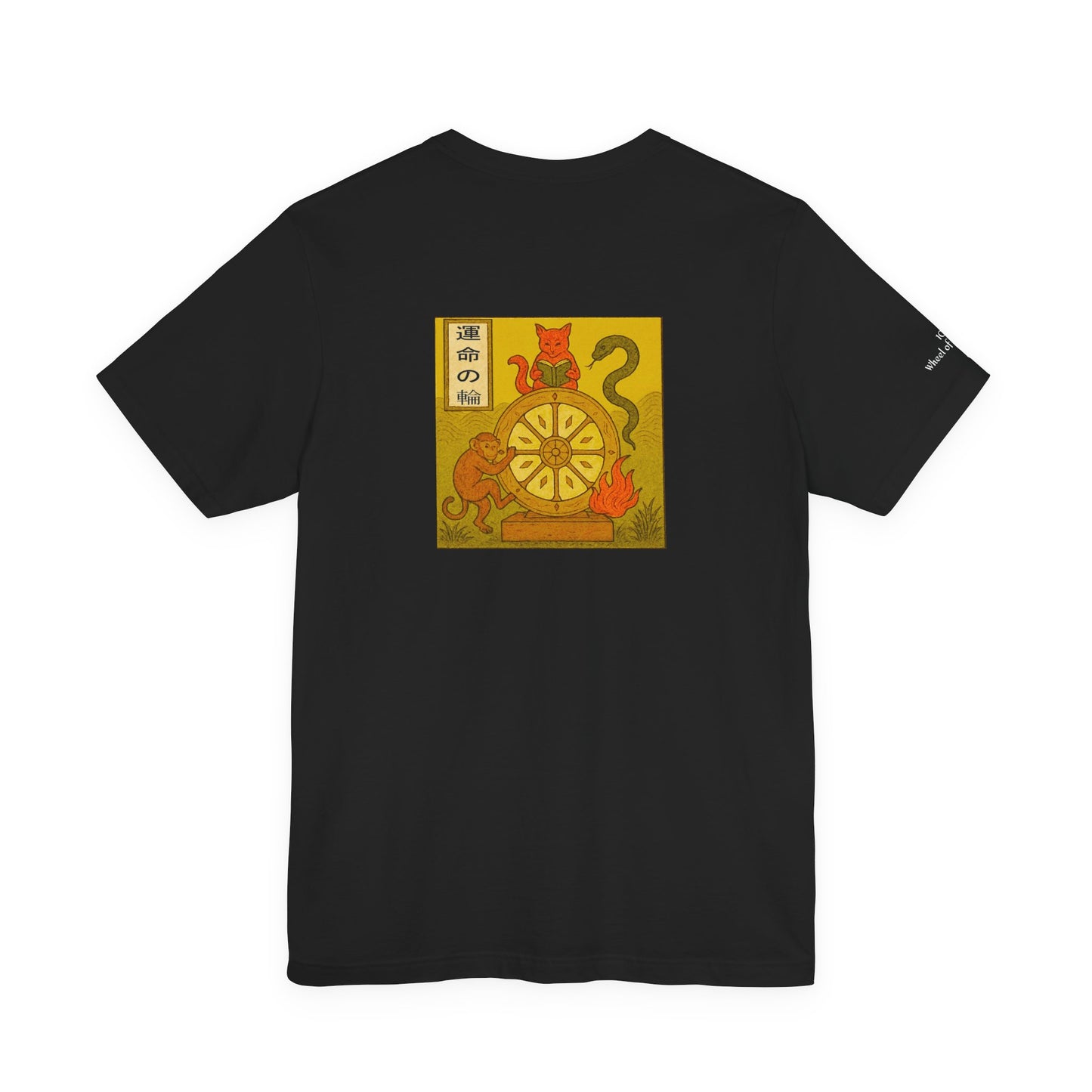 Wheel of Fortune - Tarot in Ukiyo-e Style
