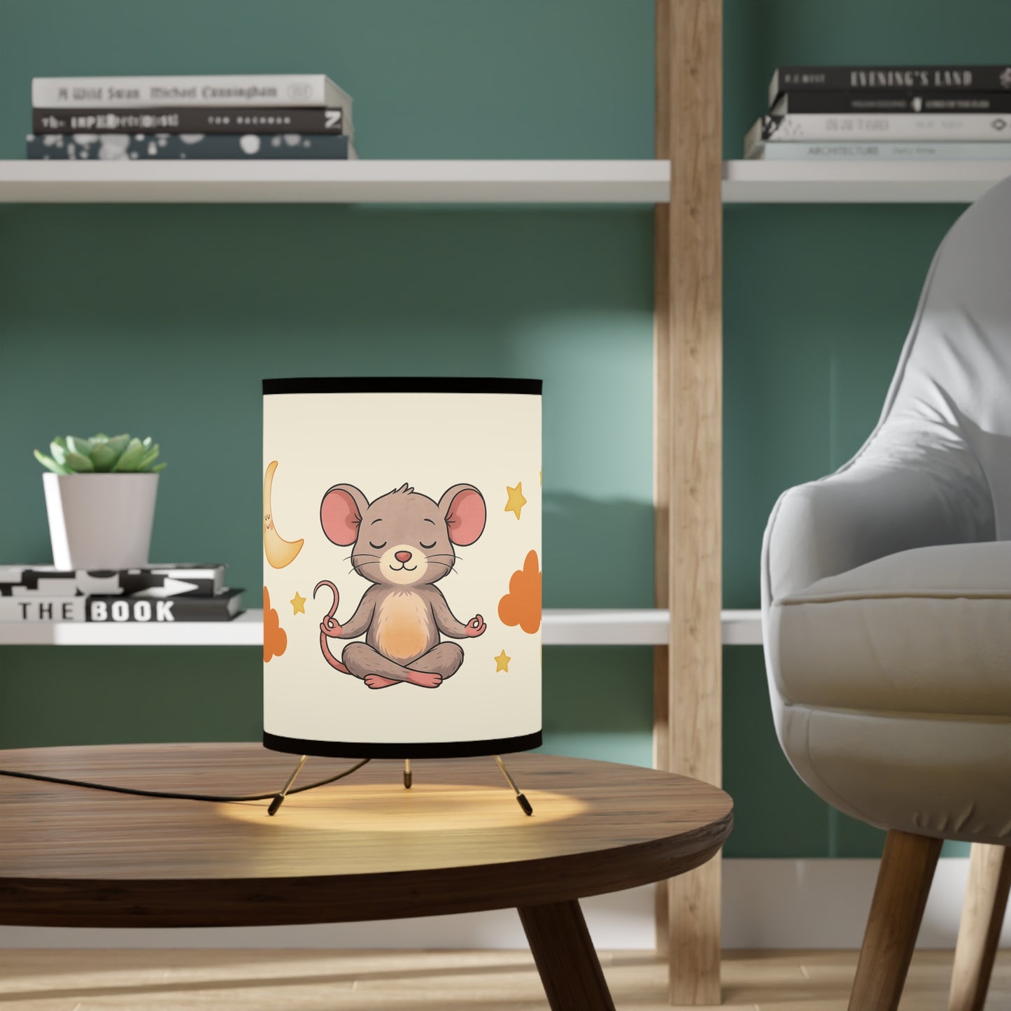 ZEN INSIDE Calming Tripod Lamp. Mouse
