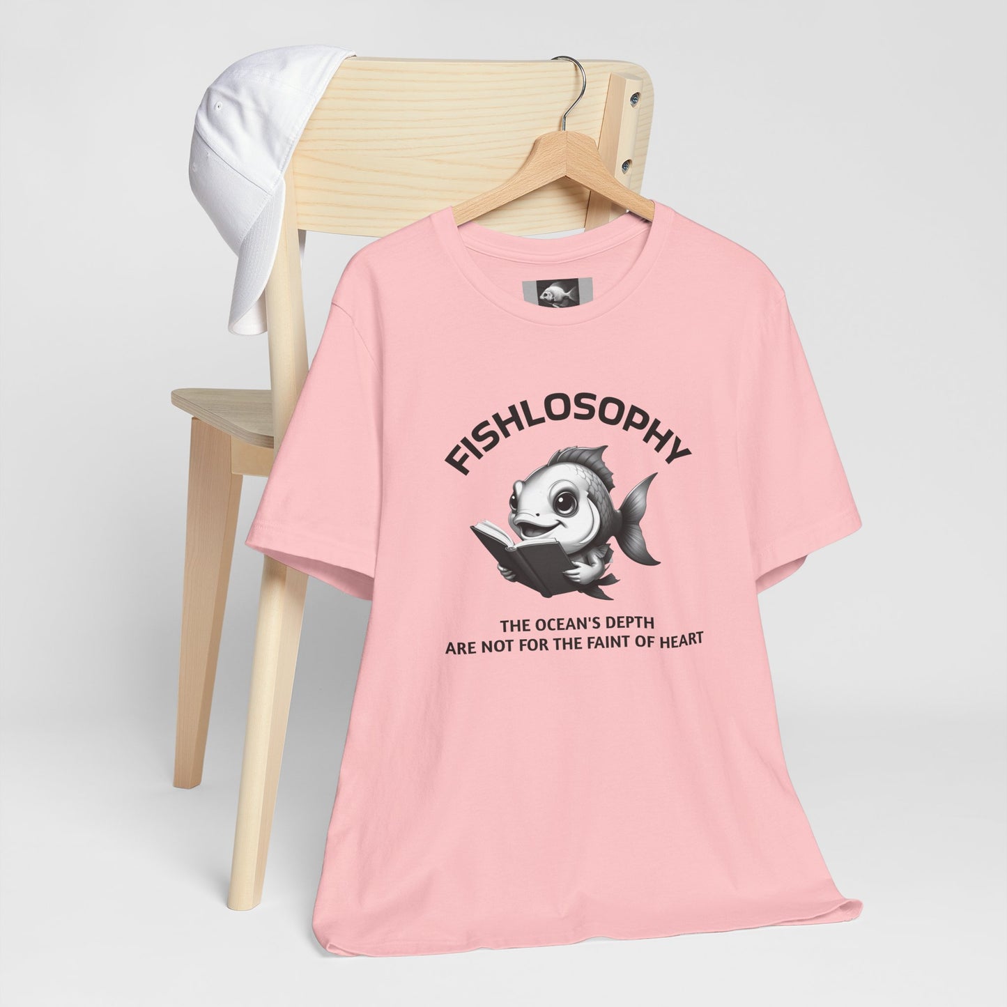 Fishlosophy Unisex Jersey Short Sleeve Tee – The Ocean' depth is not for the faint of heart
