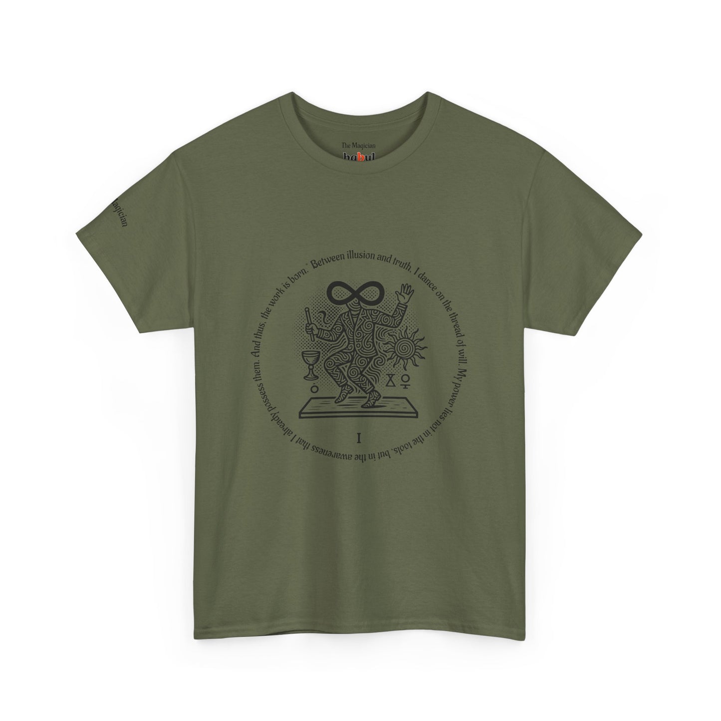 The Magician - ArcanaPop T-Shirt – Where Tarot Magic Meets Pop Art