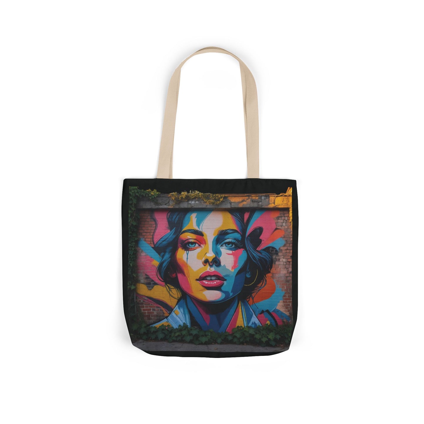 Artistic Surge - Eco-Friendly Canvas Tote Bag - FEMALE FACE