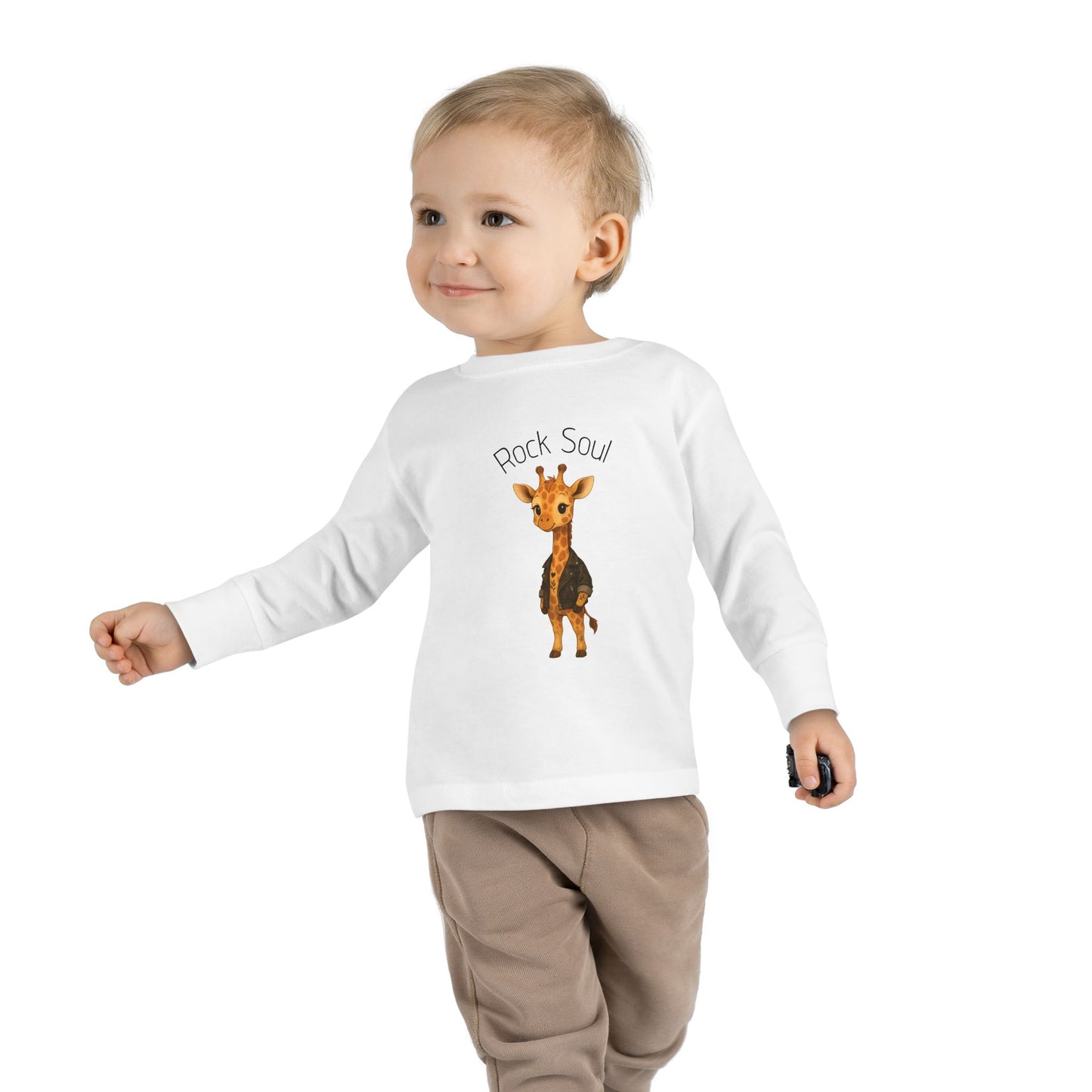 Rock Soul Kids Tees - Giraffe - Sweet Animals with a Rebel Beat